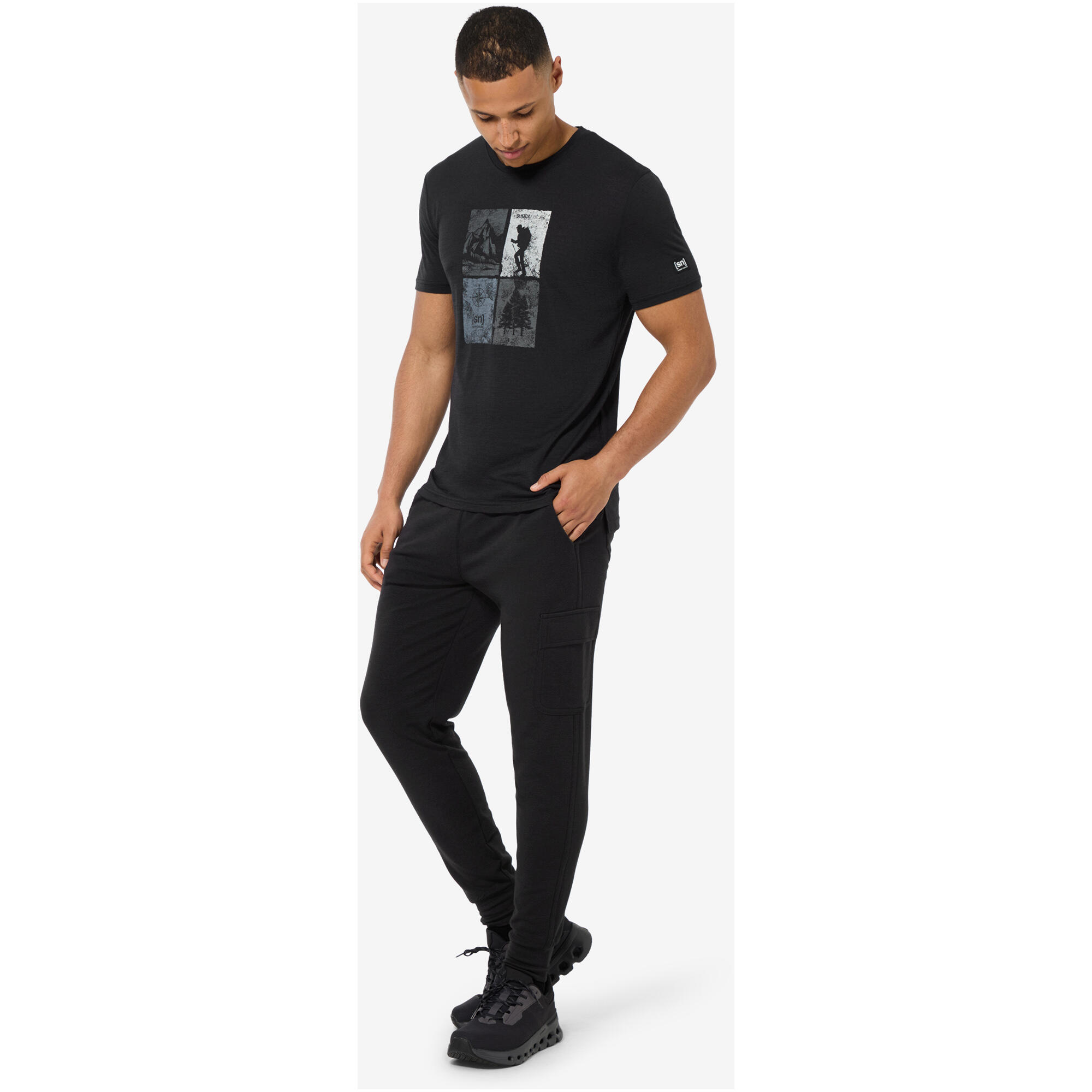 Koszulka SUPER.NATURAL M GO HIKING TEE