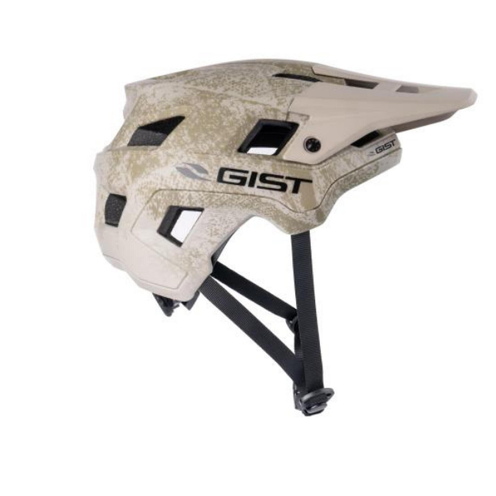 Kask rowerowy MTB SCRUB, piaskowy