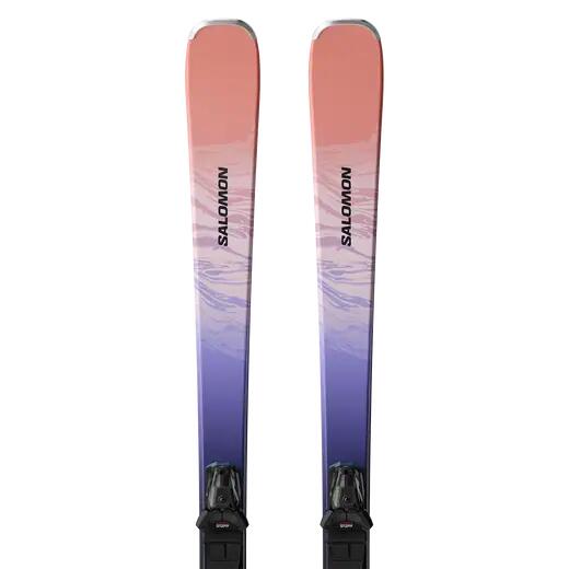 Sporty zimowe Allmountain Salomon E Stance Womens F76 + M10 GW Narty Zjazdowe...