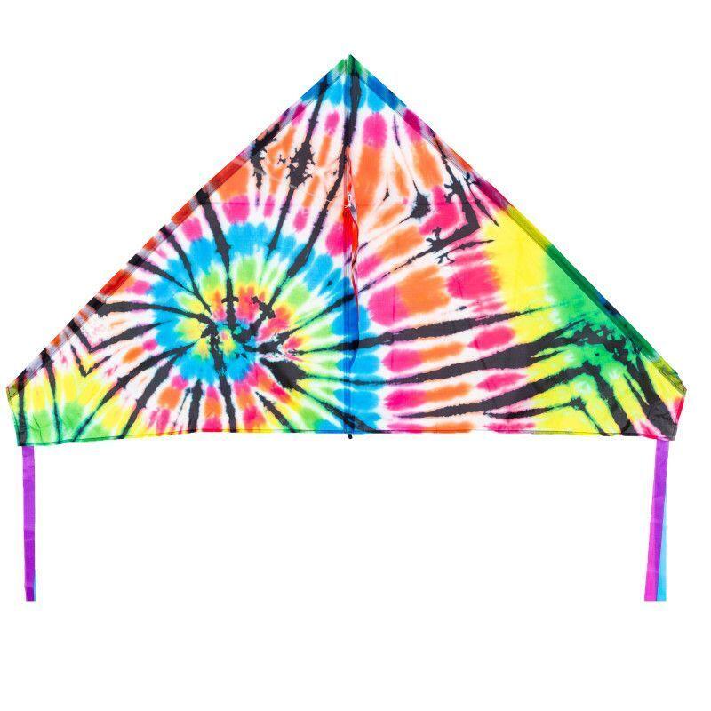 Latawiec dziecięcy HQ Delta Tie Dye 140 cm 106121 Tęcza 140 x 75 cm