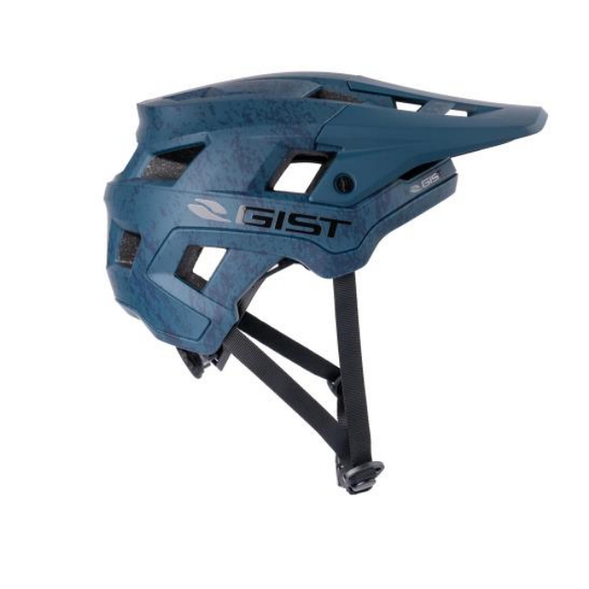 Kask rowerowy MTB SCRUB, niebieski