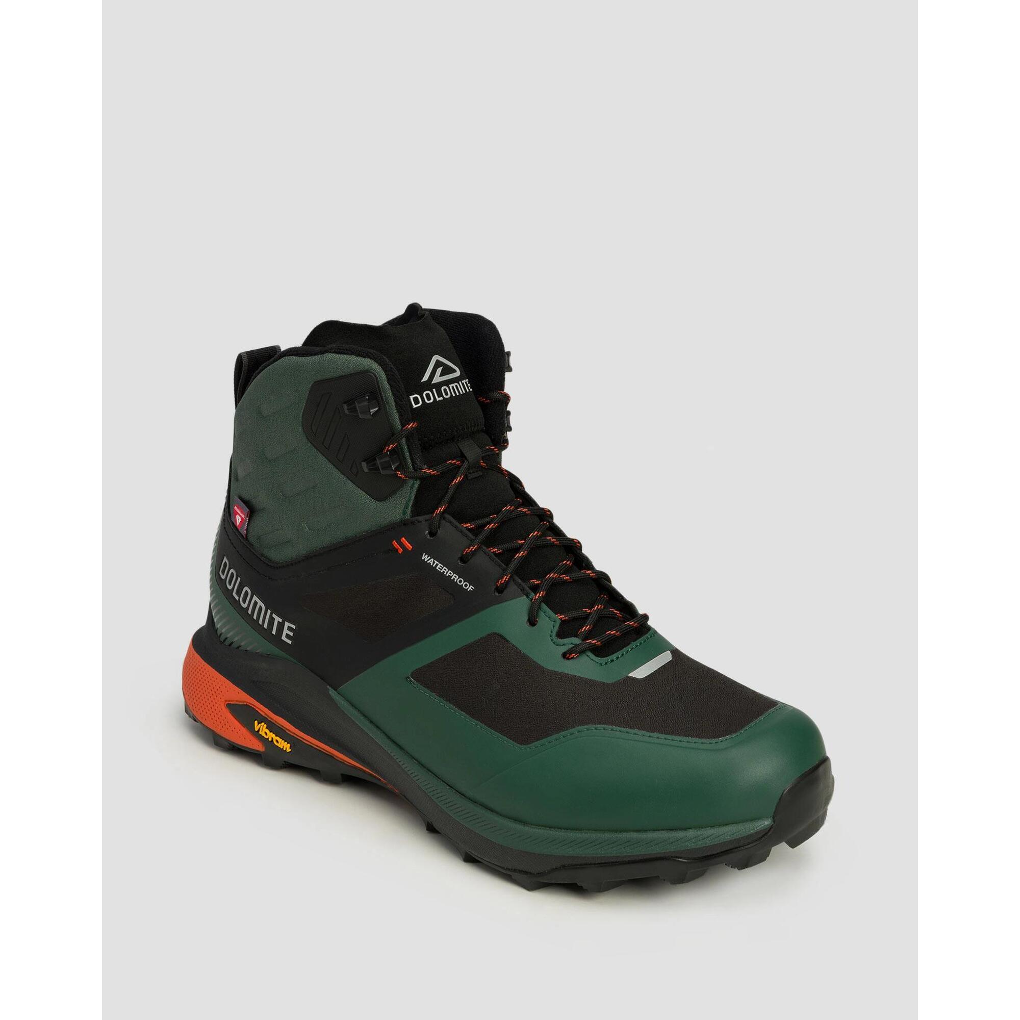 Wysokie ocieplone buty trekkingowe męskie Dolomite Nibelia Warm High WP zielony