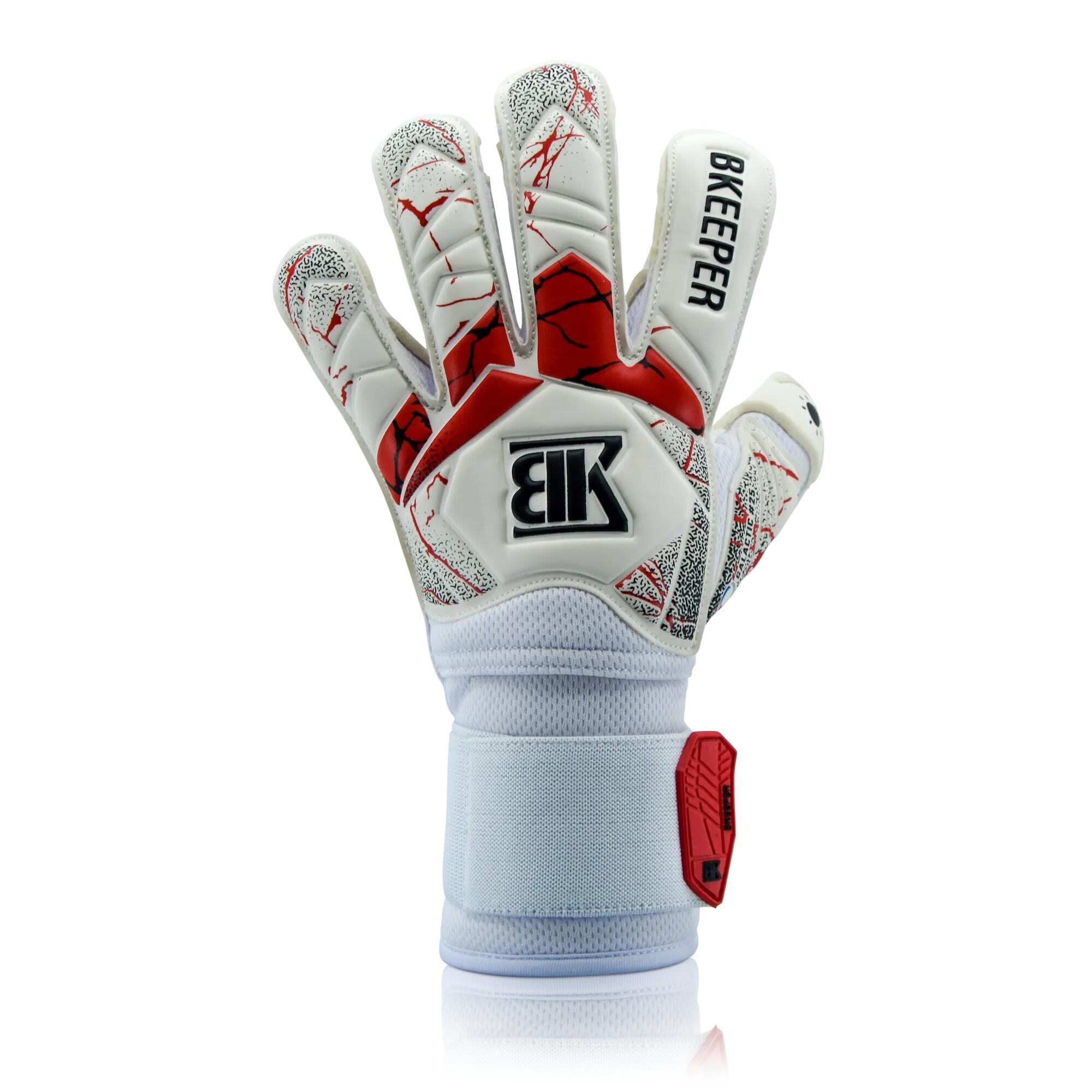 Galactic #25 Białe Rękawice Bramkarskie Junior