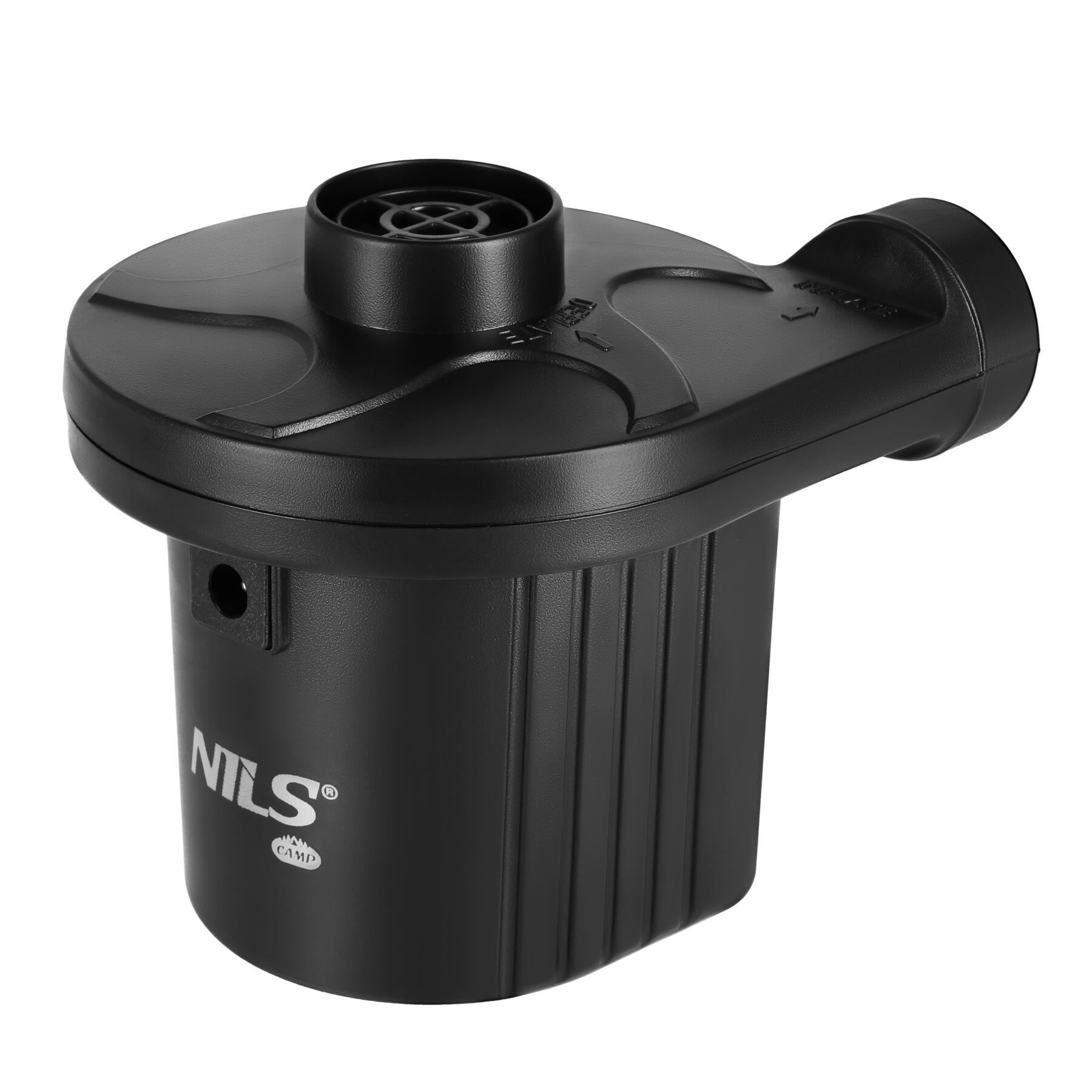 Pompka elektryczna 230-12V z trzema przejściówkami NC17115 Nils Camp