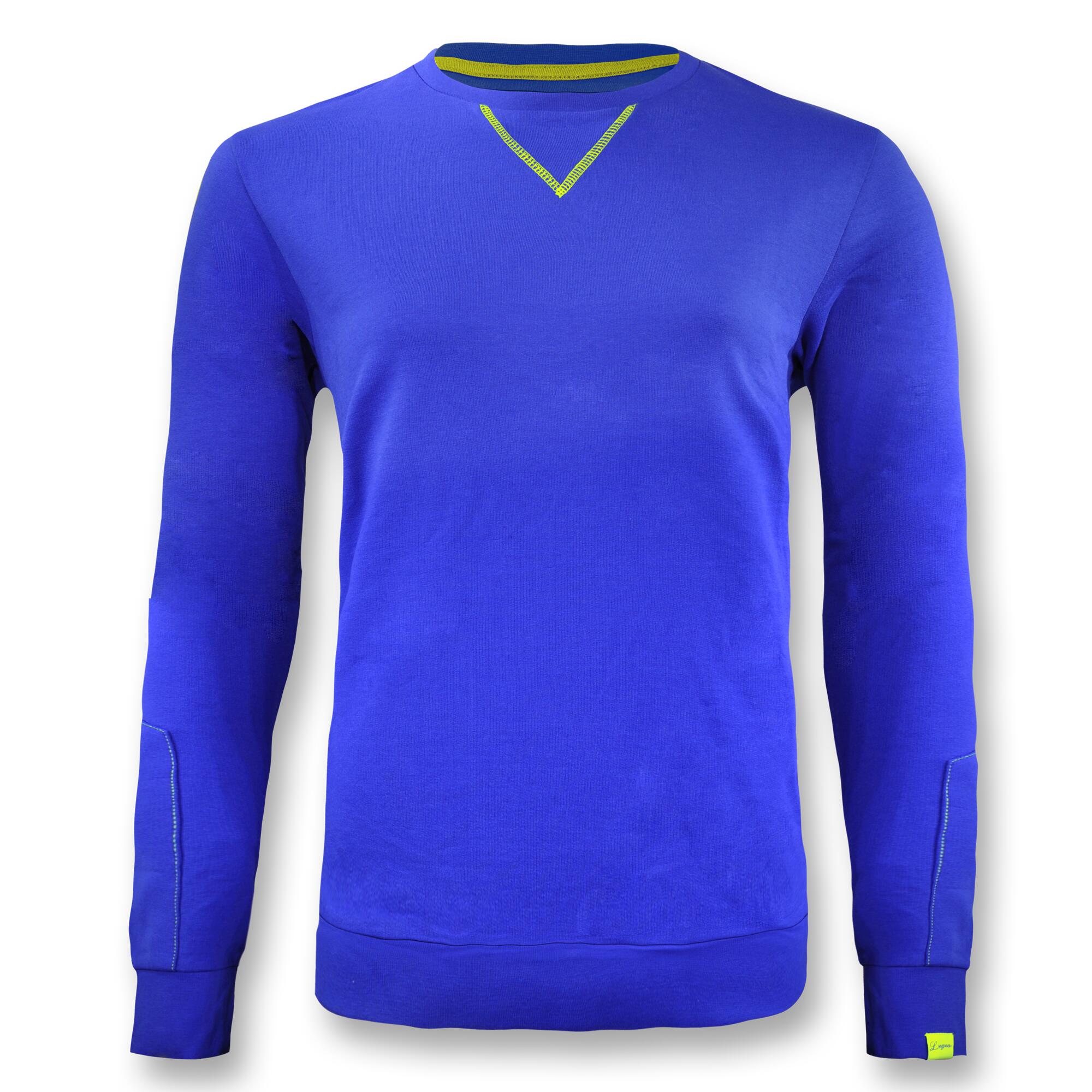 Bluza damska z bawełny NEBI jasnoniebieska