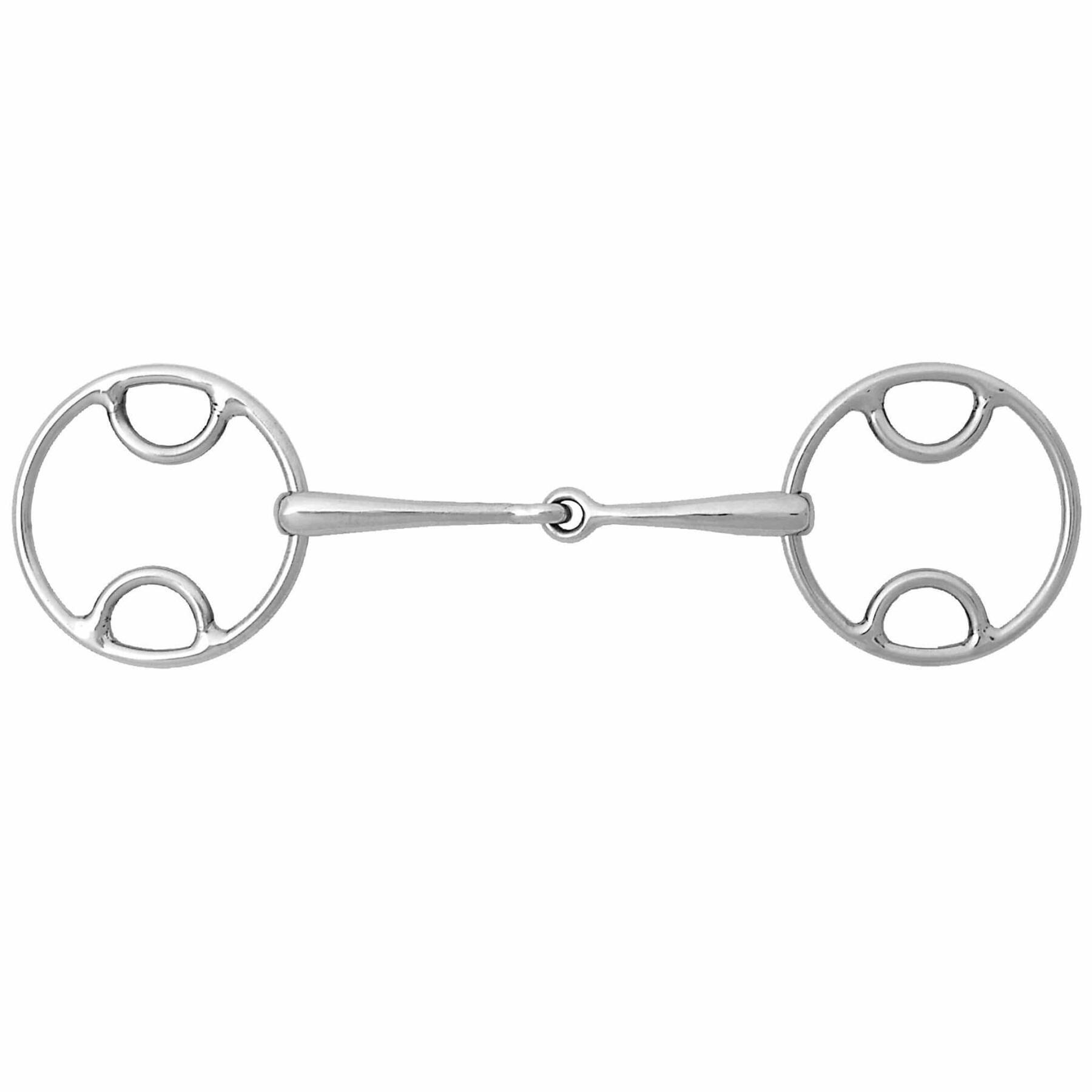 Wędzidło bez pierścienia ze stali nierdzewnej dla koni Weatherbeeta Korsteel