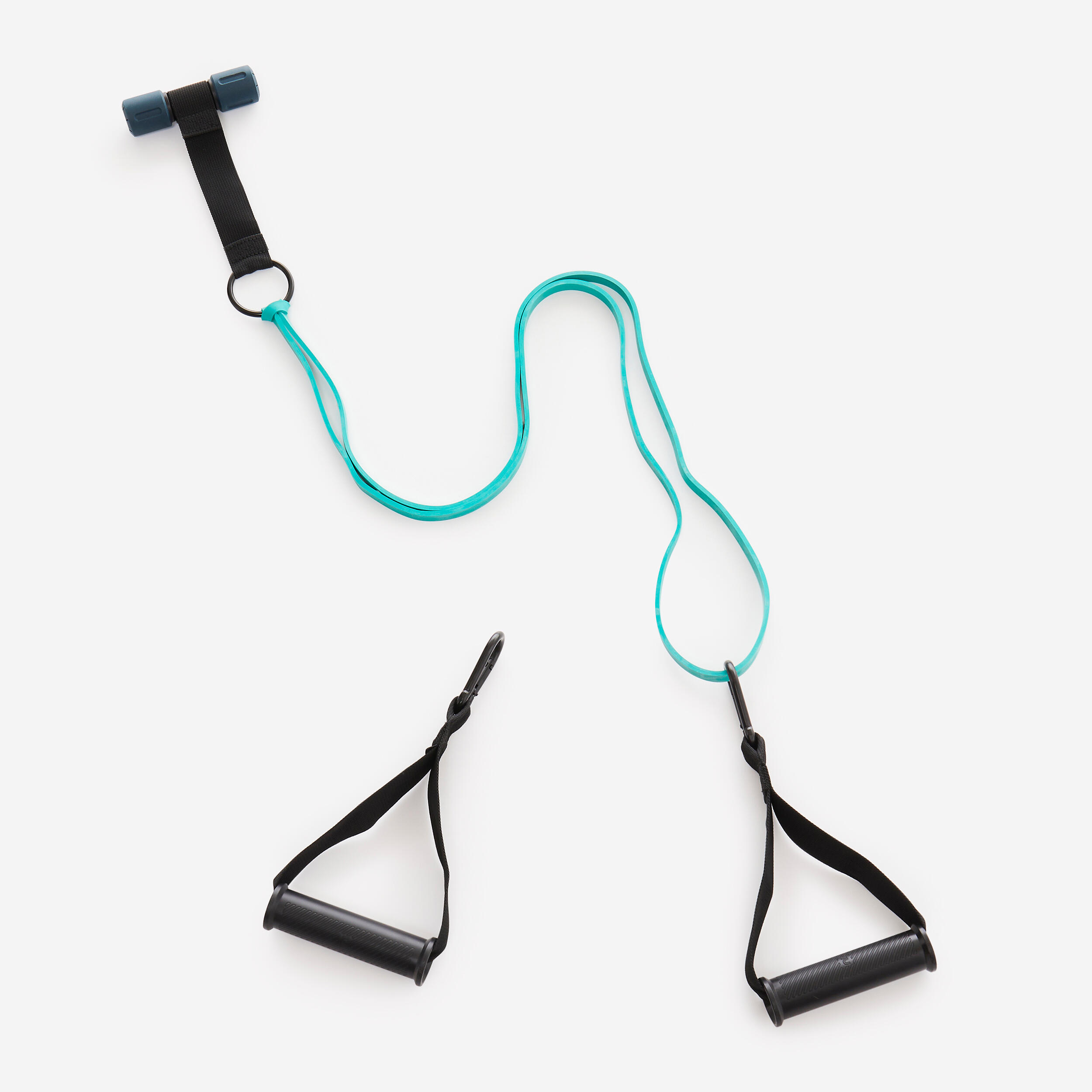 Zestaw z gumą oporową Corength 15 kg