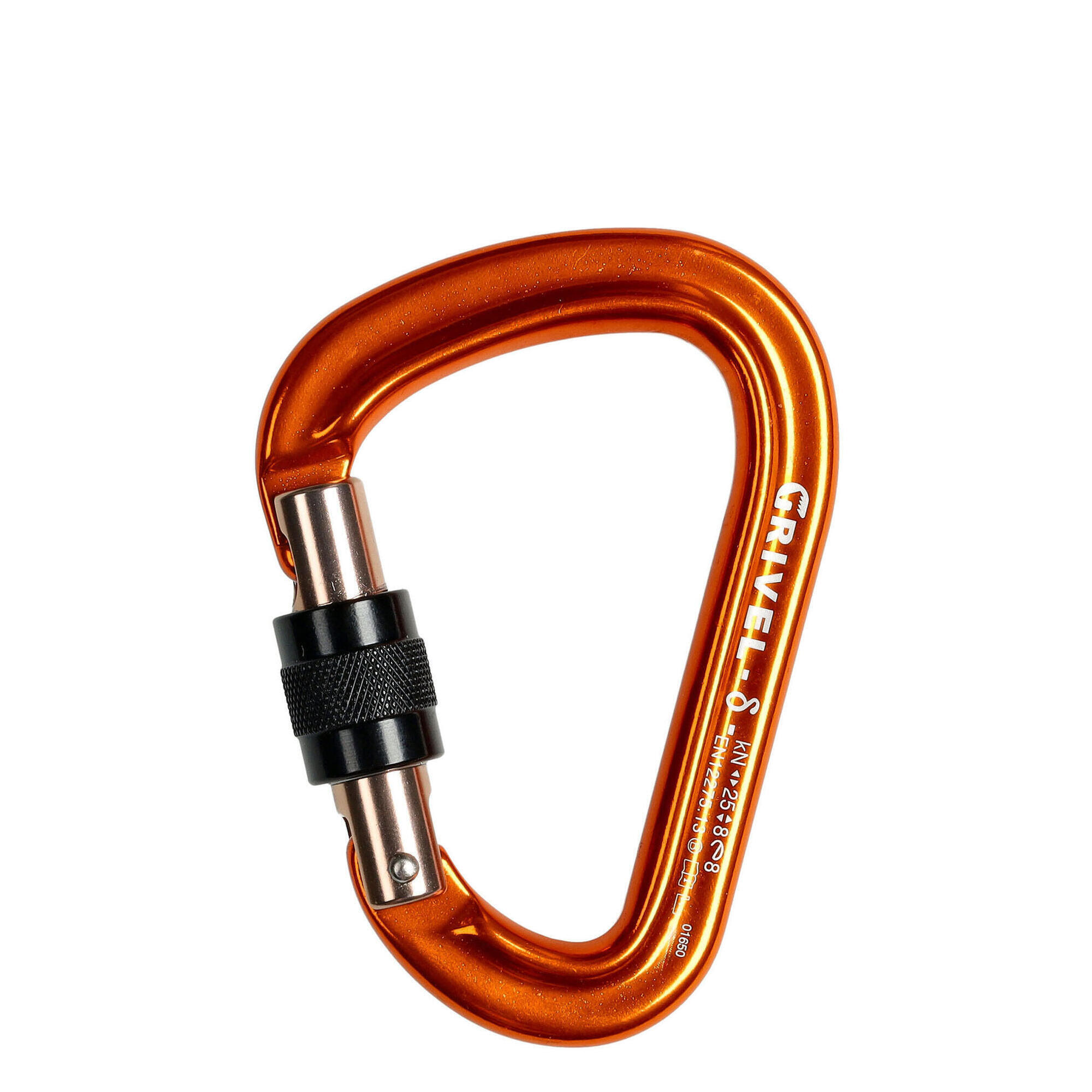 Karabinek zakręcany Grivel K5N Delta