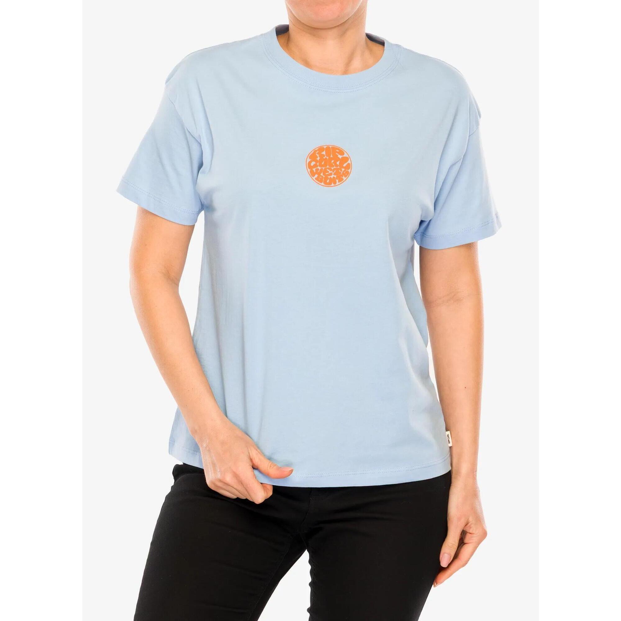 Koszulka bawełniana damska Rip Curl Icons Of Surf Relaxed Tee