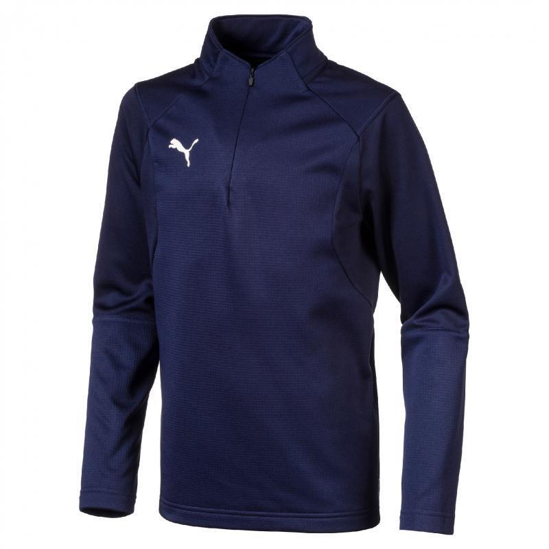 Bluza Dziecięca Puma Jr Liga 1/4 Zip Top Peacoat