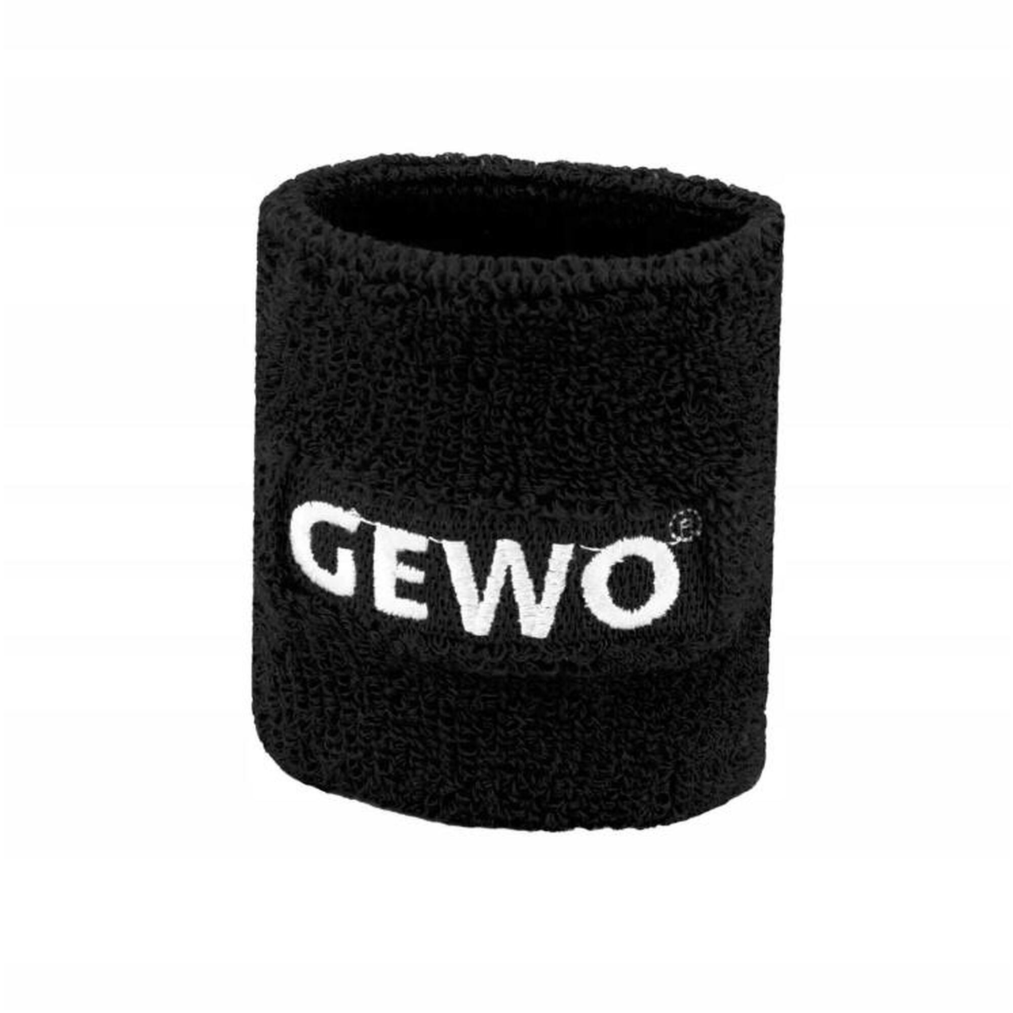 FROTKA NA RĘKĘ nadgarstek TENISOWA elastyczna SPORTOWA czarna GEWO