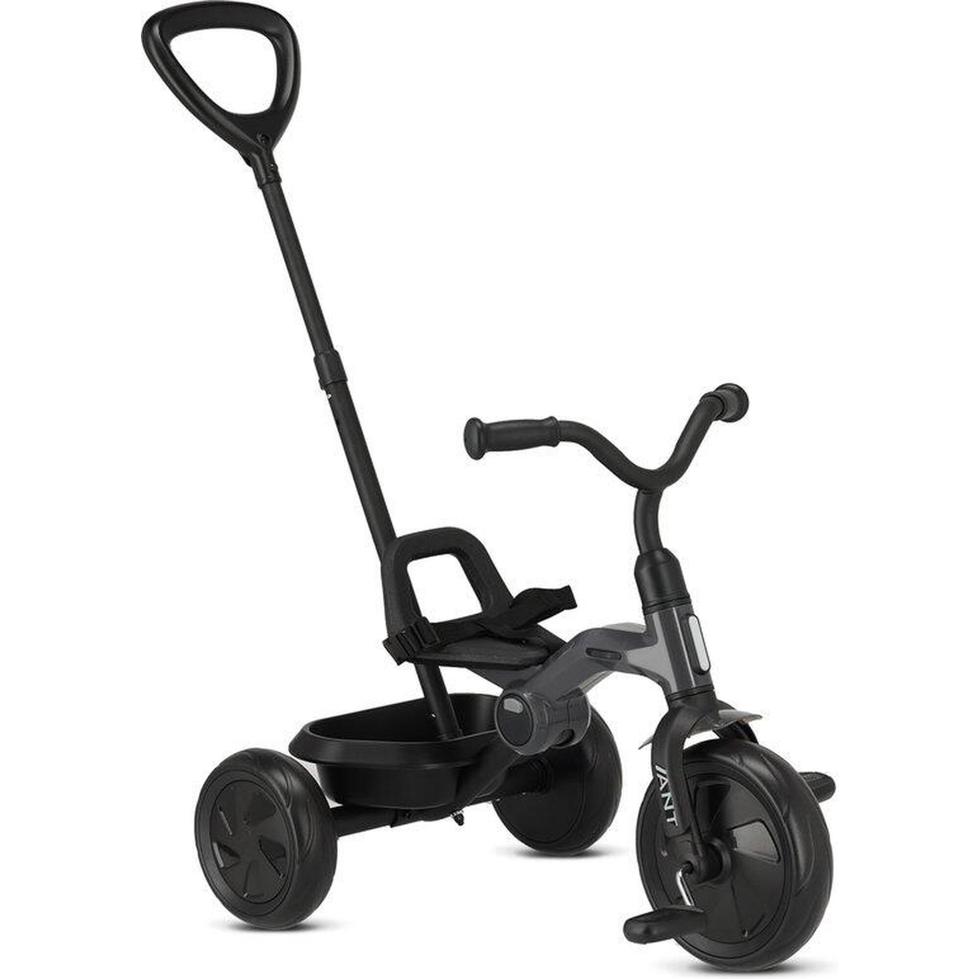 Trójkołowiec dla dzieci z rączką do pchania Qplay Ant