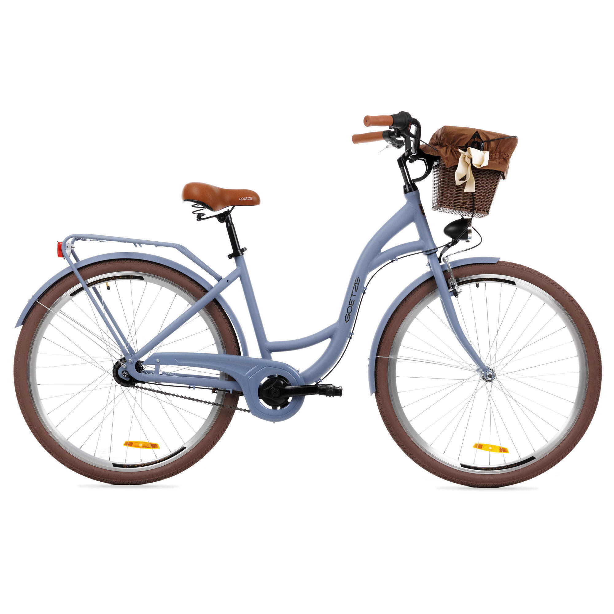 Rower Miejski Damski GOETZE Style 28" Alu 7s, Kosz