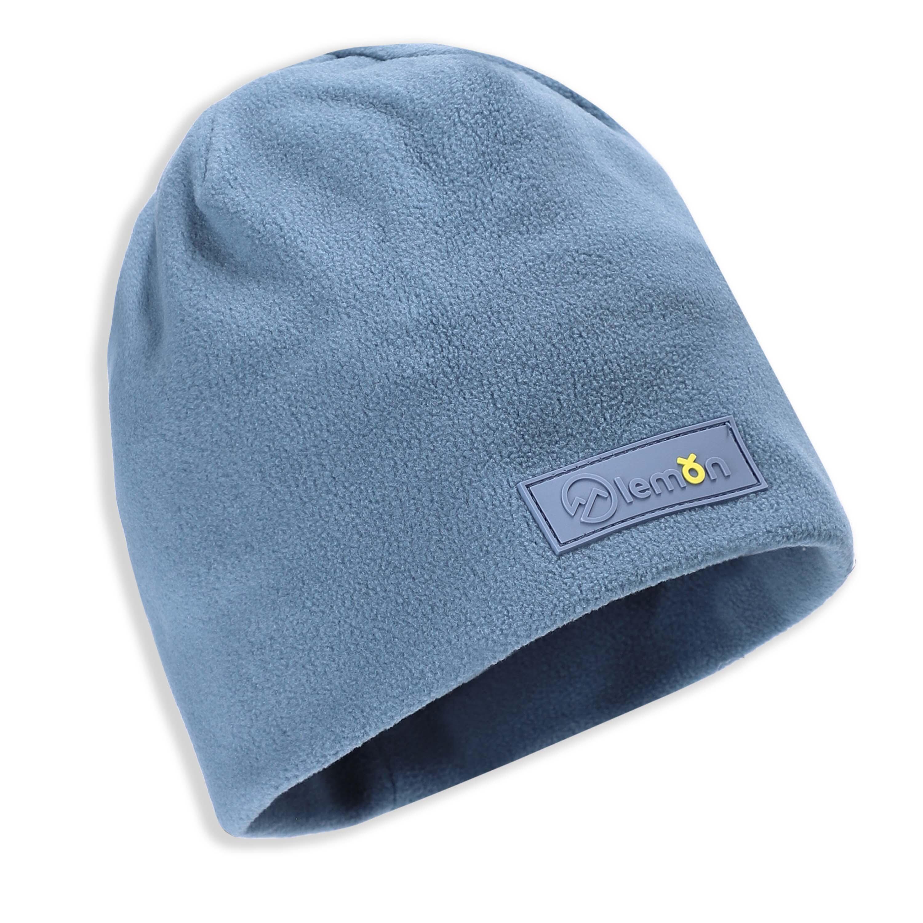 Czapka zimowa narciarska dla dzieci polar Lemon Explore ZL4 niebieska