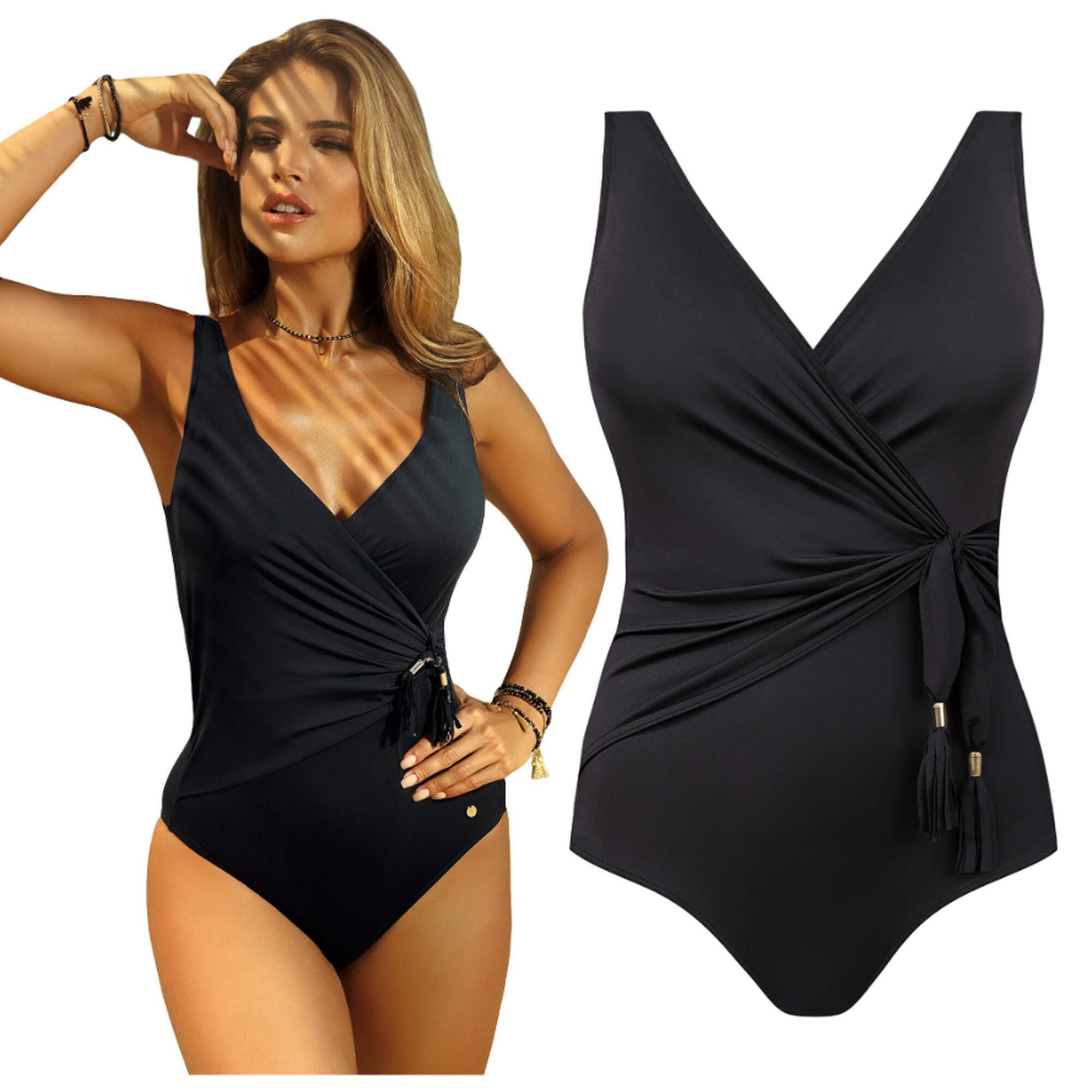 Strój kąpielowy damski jednoczęściowy kostium basen plażę Self Monaco