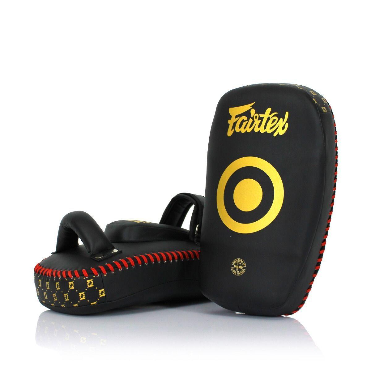 Tarcze Pao do Muay Thai Fairtex KPLC6 Czarno-Złote Small