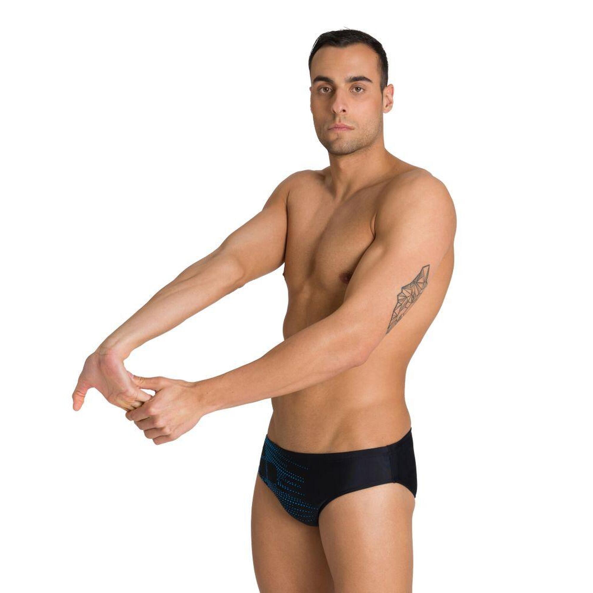 Kąpielówki slipy męskie na basen Arena Starry Brief