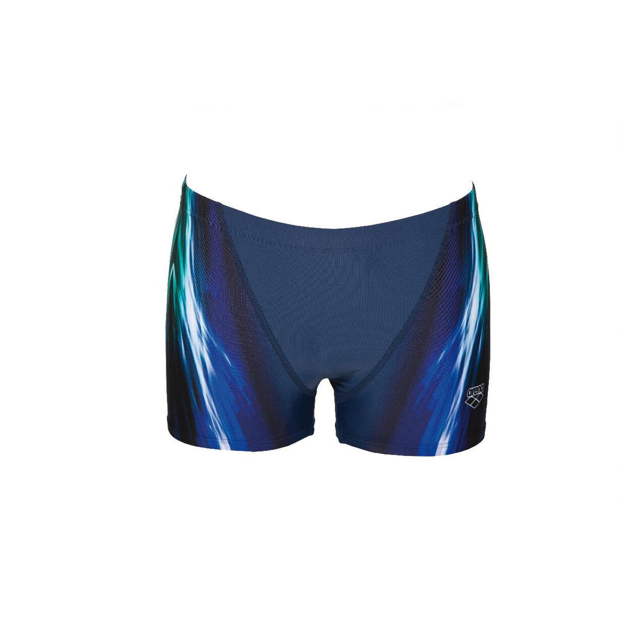 Kąpielówki bokserki męskie na basen Arena Shining Short