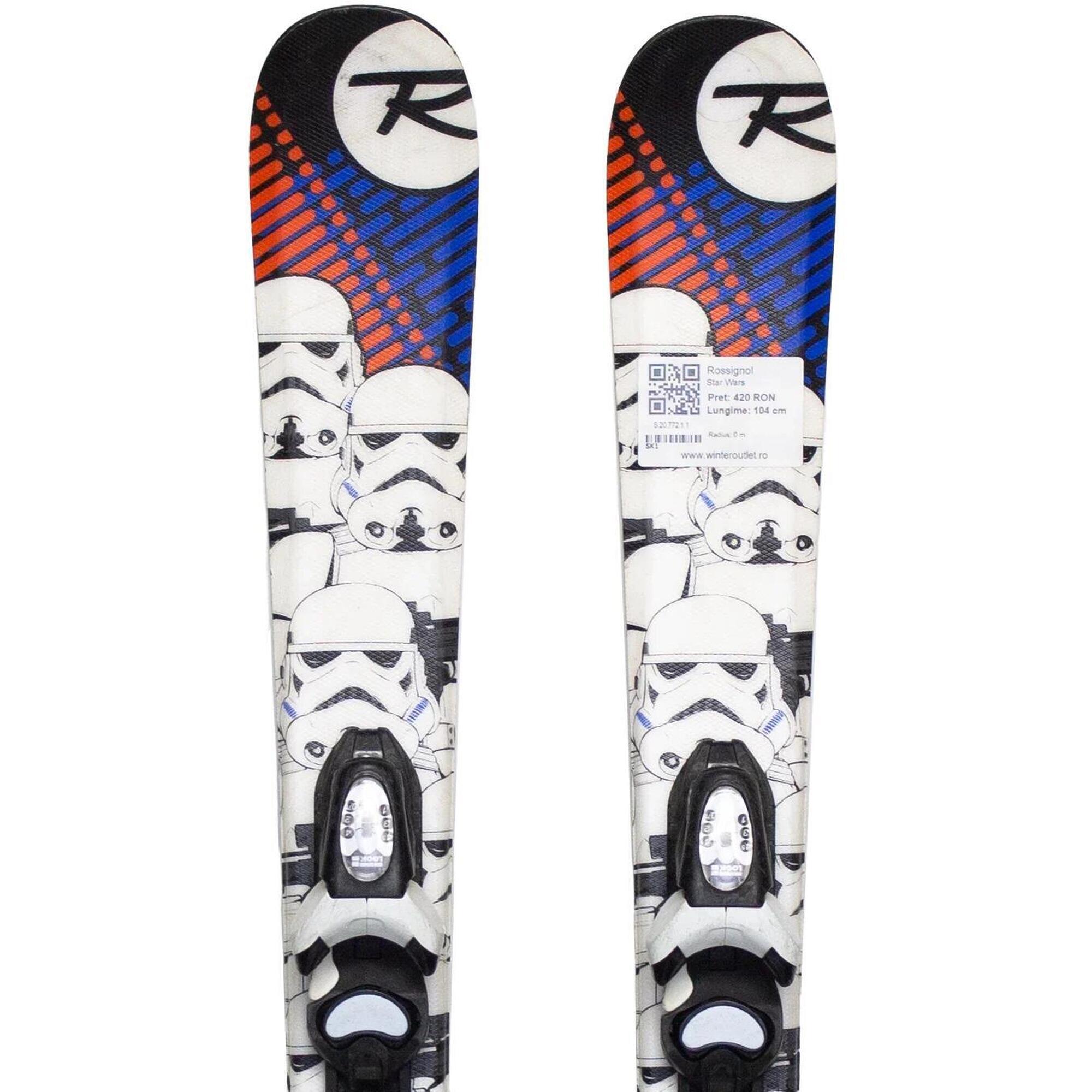 Second Life- Narty ROSSIGNOL Star Wars, 110 cm - Stan bardzo dobry
