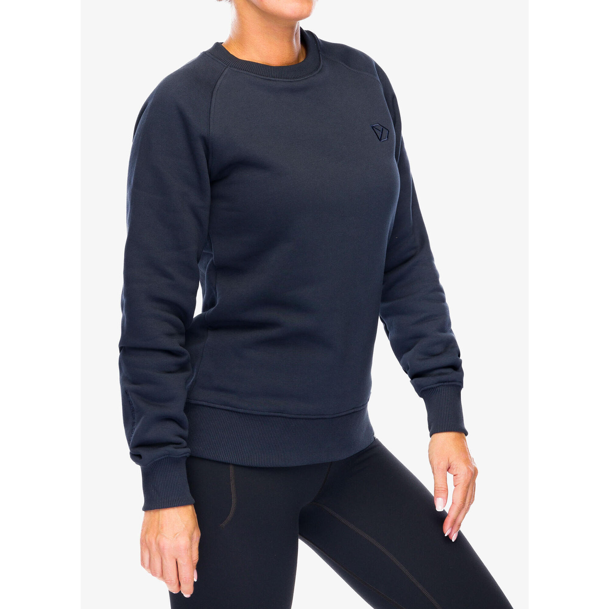 Bluza bawełniana damska Didriksons Fyn Sweater