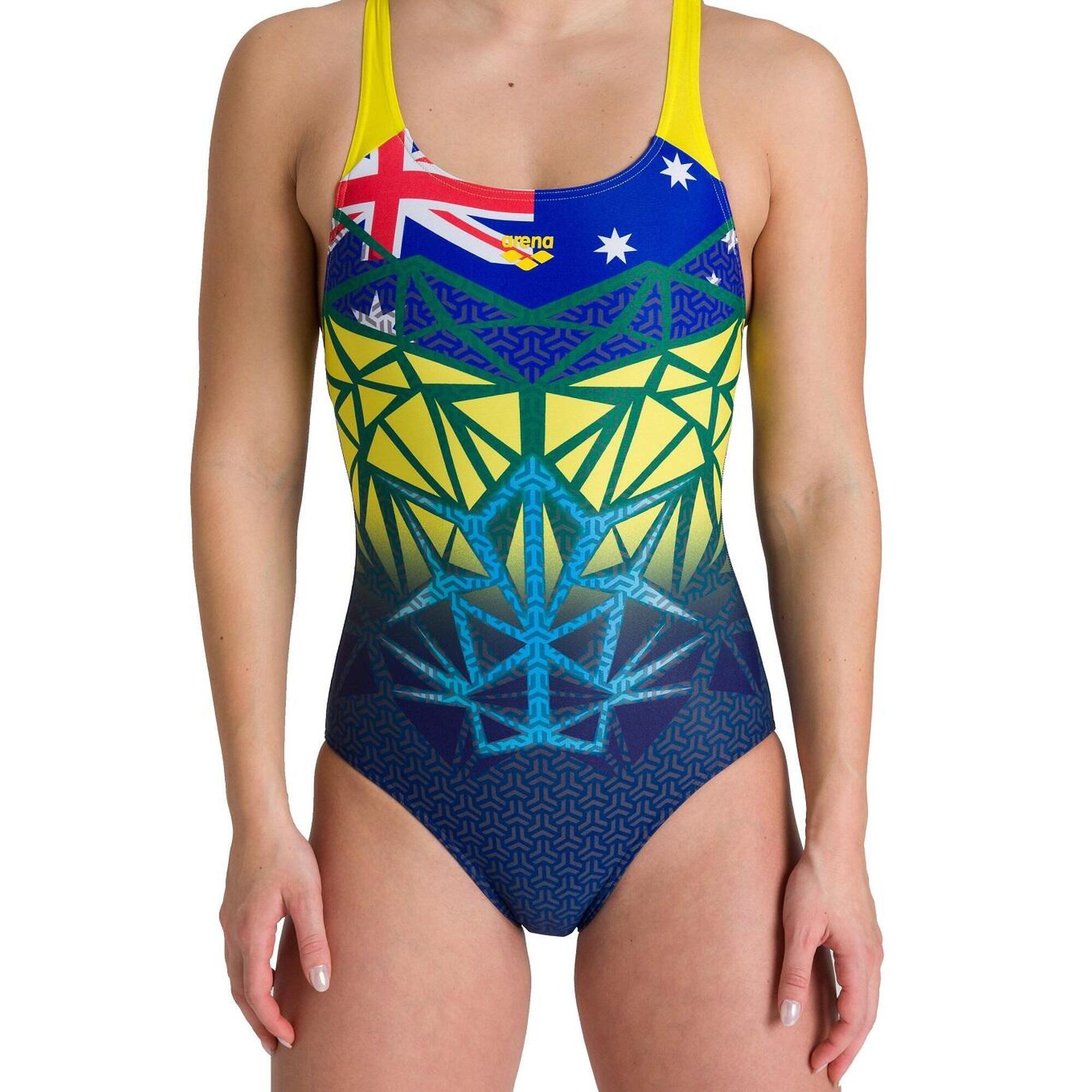 Strój kąpielowy damski jednoczęściowy na basen Arena Australia