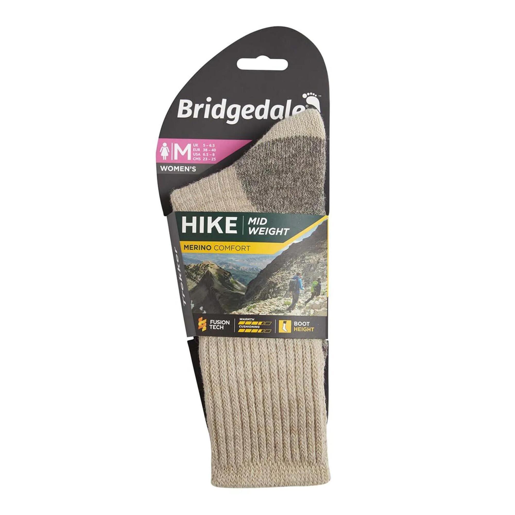 Skarpety do trekkingu damskie Bridgedale HIKE MW COM BO ORI LD