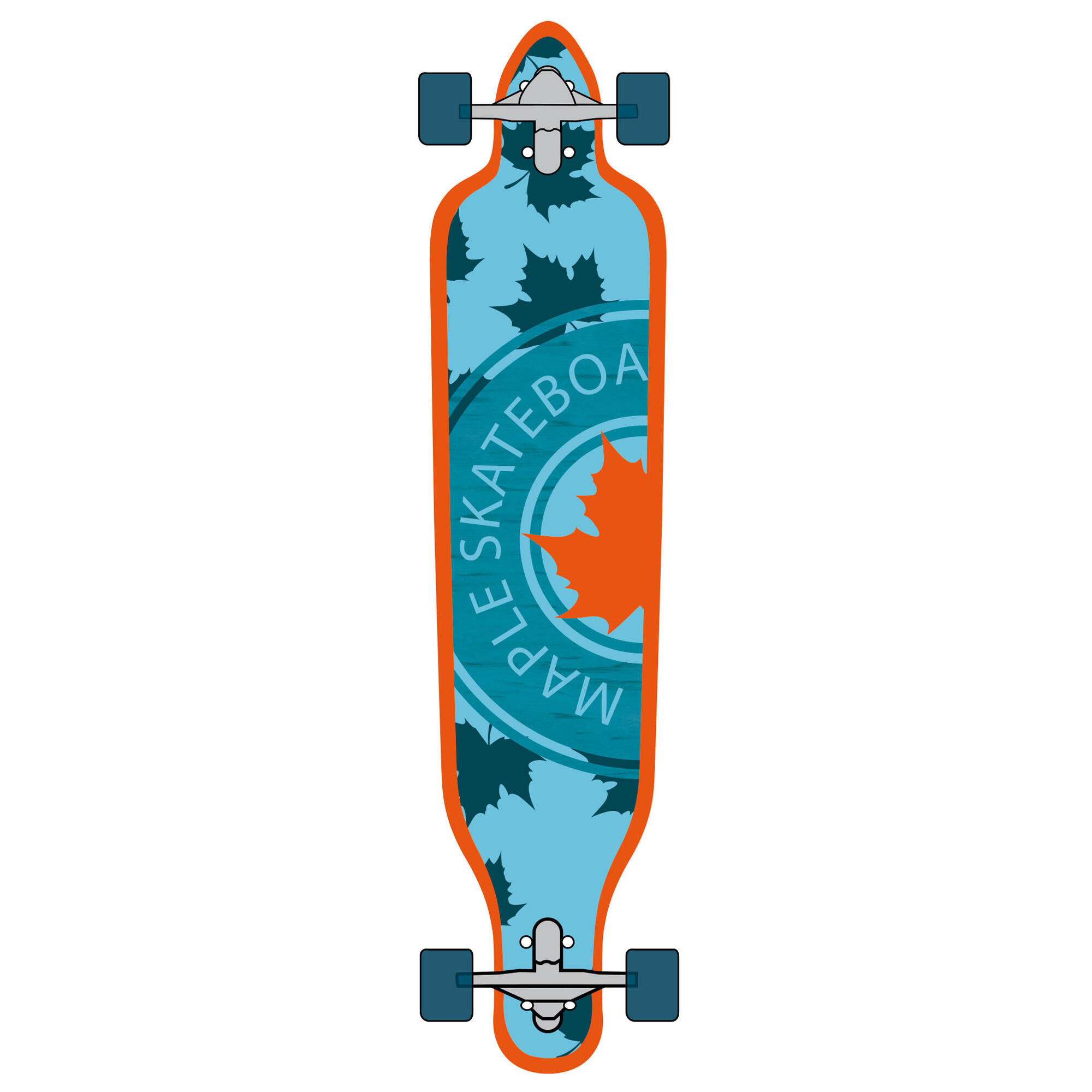 Zarząd Kryptonics Maple Longboard Mellow Drop Through