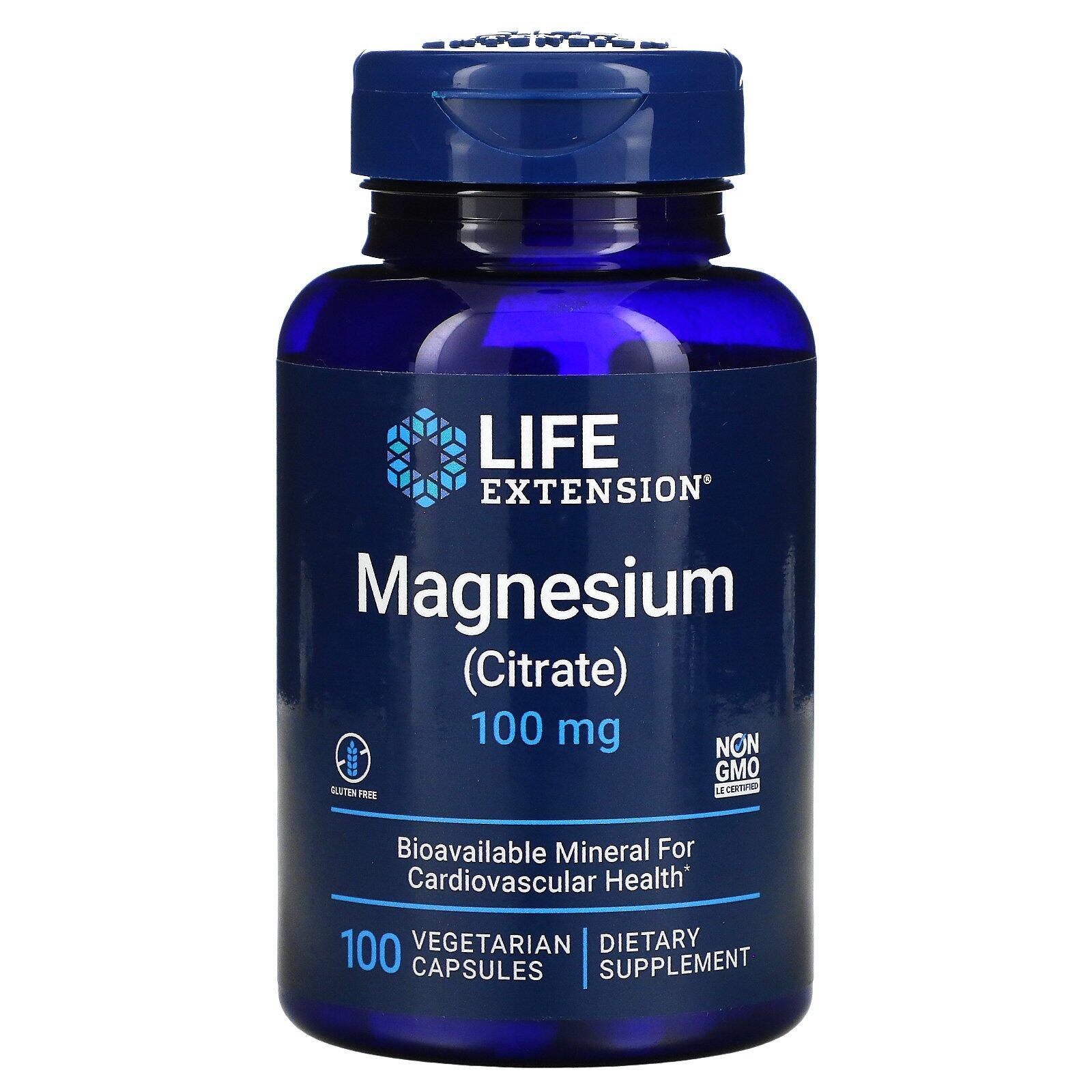 Life Extension Magnesium (Citrate) 100 vcaps