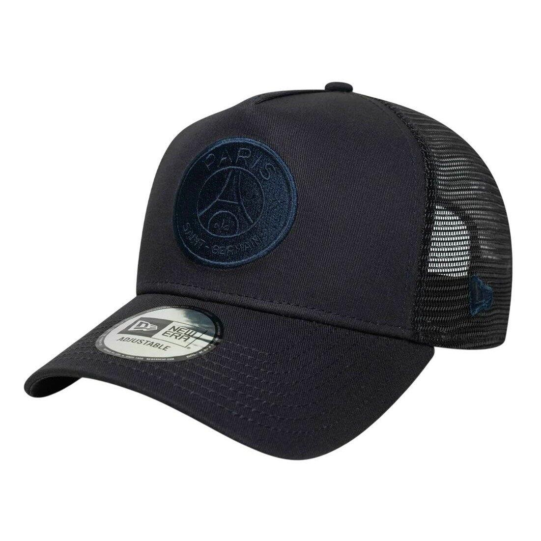 New Era czapka z daszkiem Trucker Cap Paris Saint-Germain granatowa
