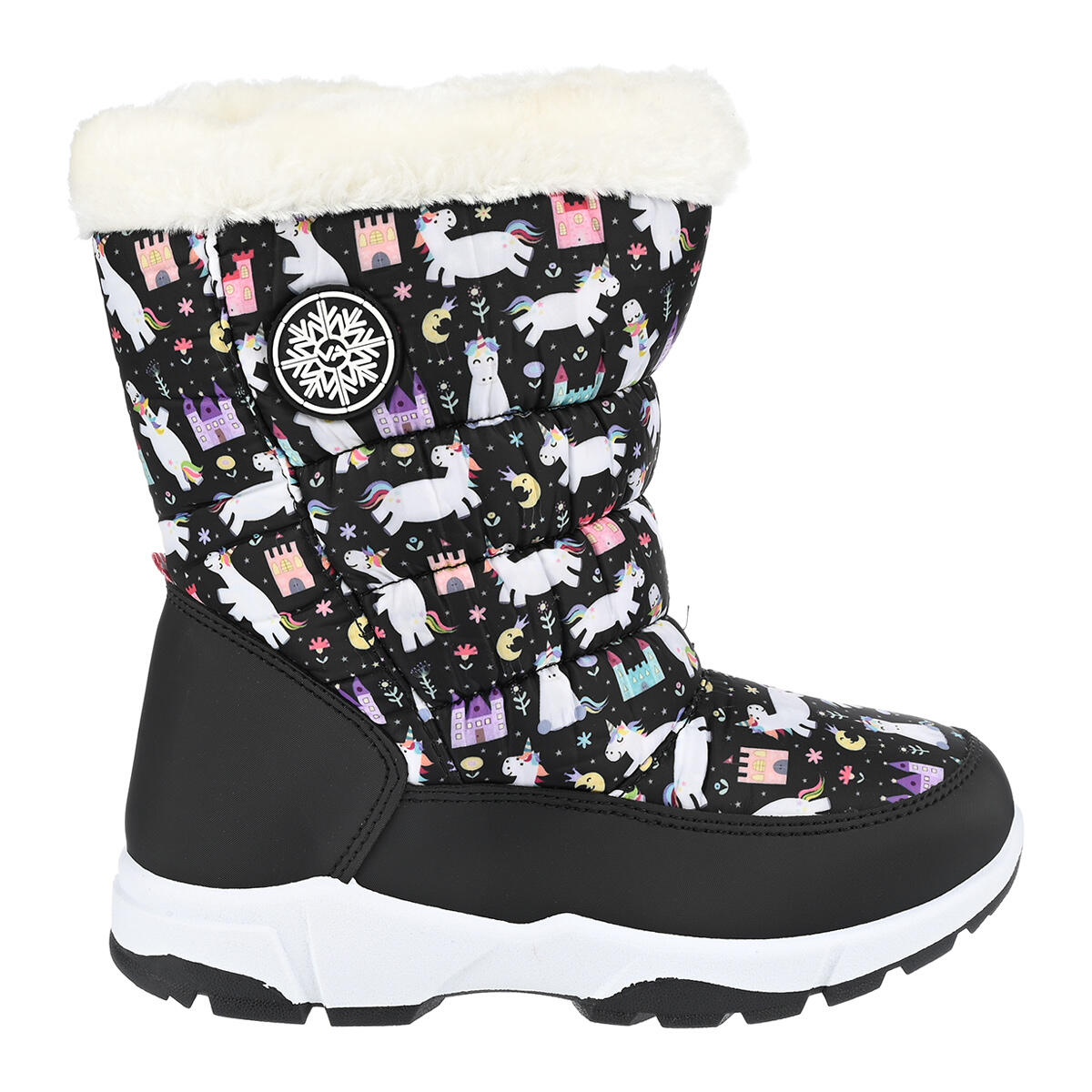 Śniegowce dziecięce AULP UNIKO ocieplane zimowe suwak antypoślizgowe