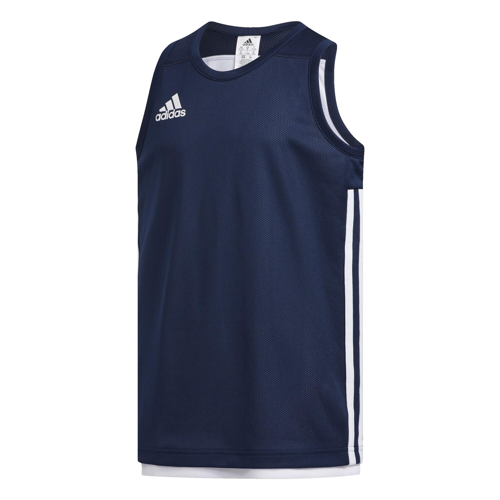 Bluzka Adidas Sport 3G Spee Rev Jrs Niebieska Dzieci