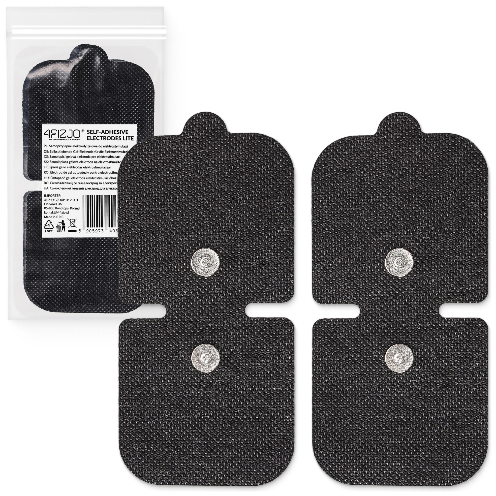 Elektrody żelowe do elektrostymulatora 4FIZJO EVO 3 w 1 2 szt.