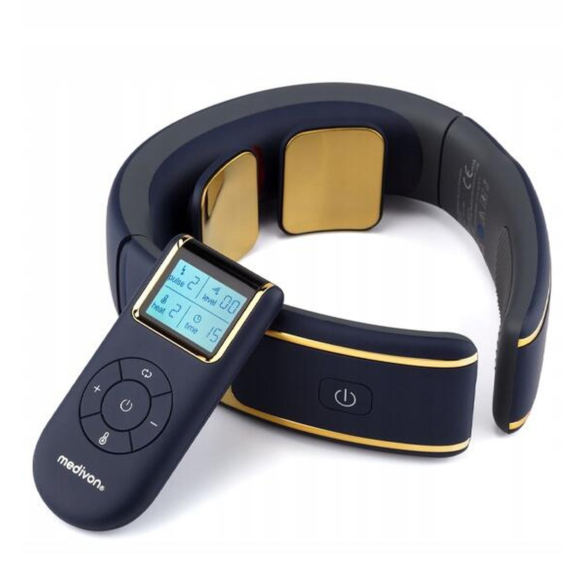 Elektrostymulator, masażer do karku szyi Medivon Ultra EMS Pro podgrzewanie