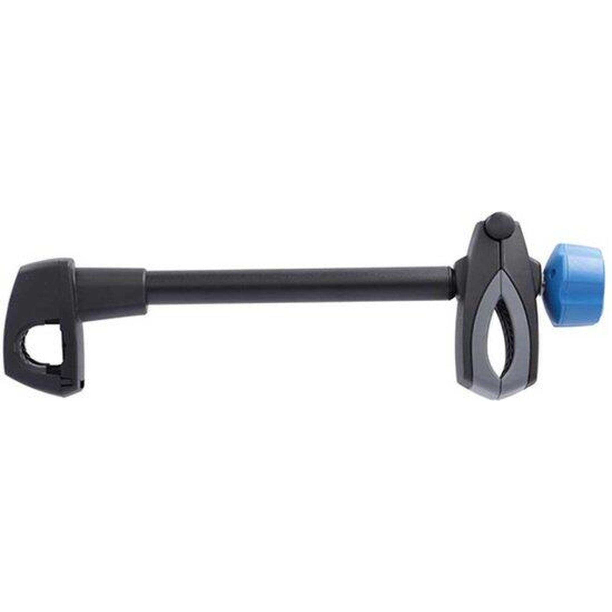 Długi uchwyt ramowy do bagażników rowerowych XLC azura xtra easy led