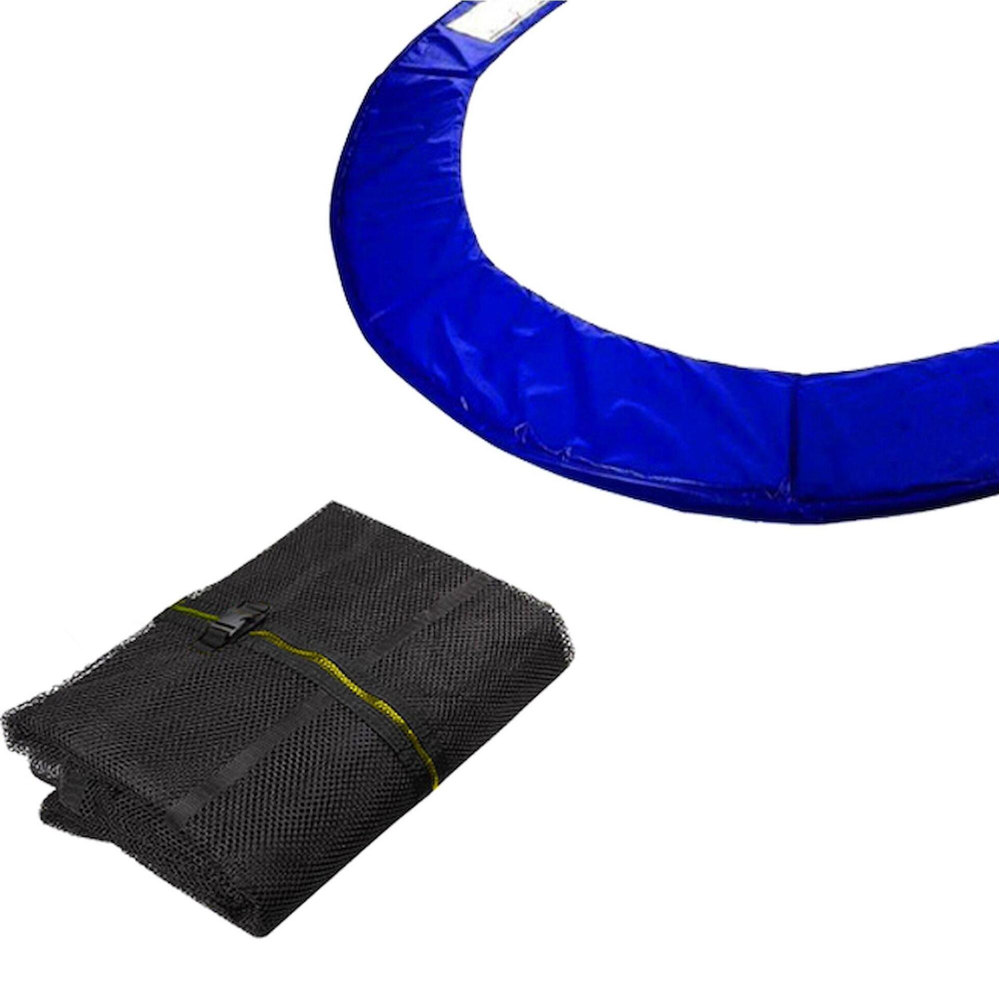 Siatka do trampoliny zewnetrzna z osłoną na sprężyny 305 cm Springos 10 FT