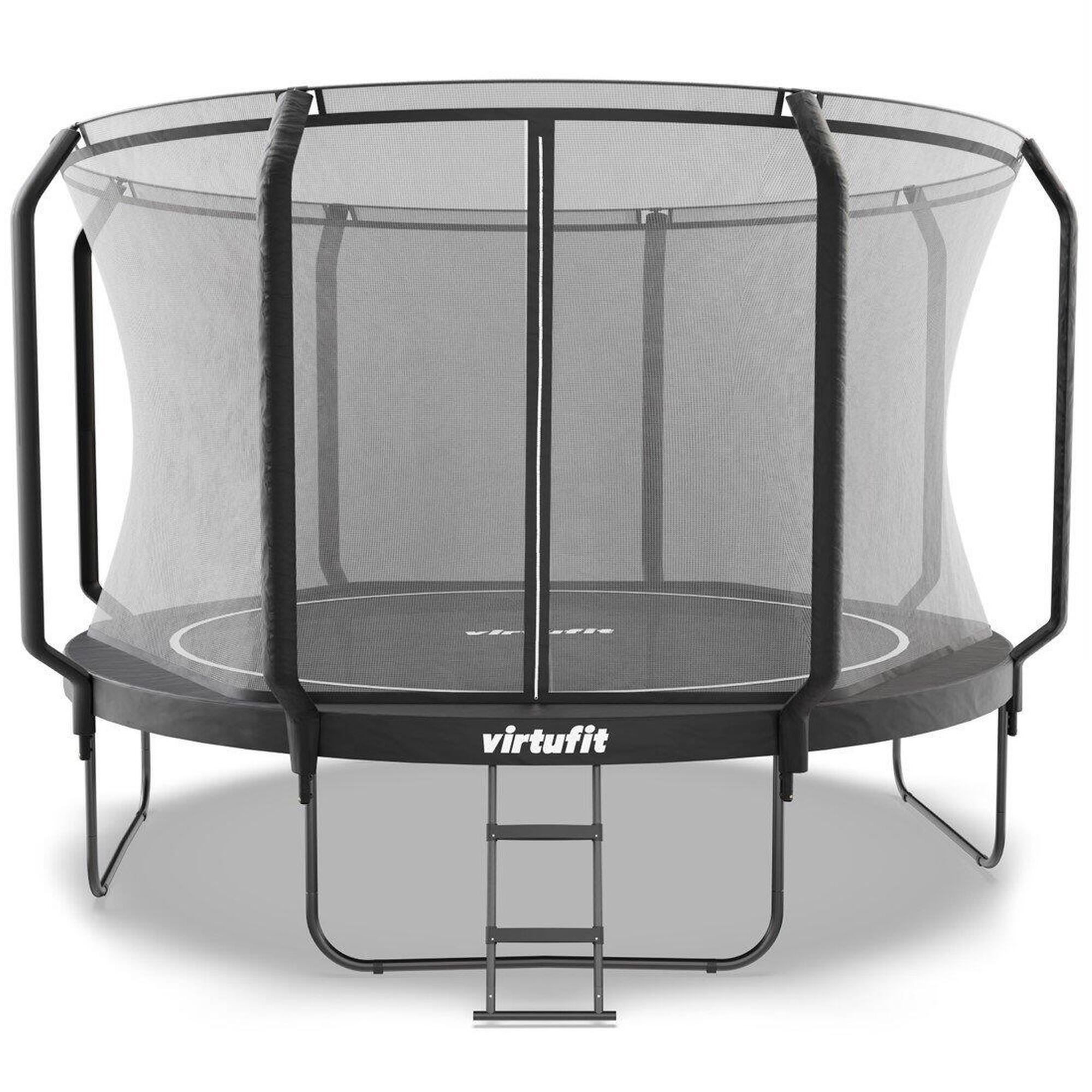 Trampolina Premium z siatką zabezpieczającą - okrągła - 366 cm