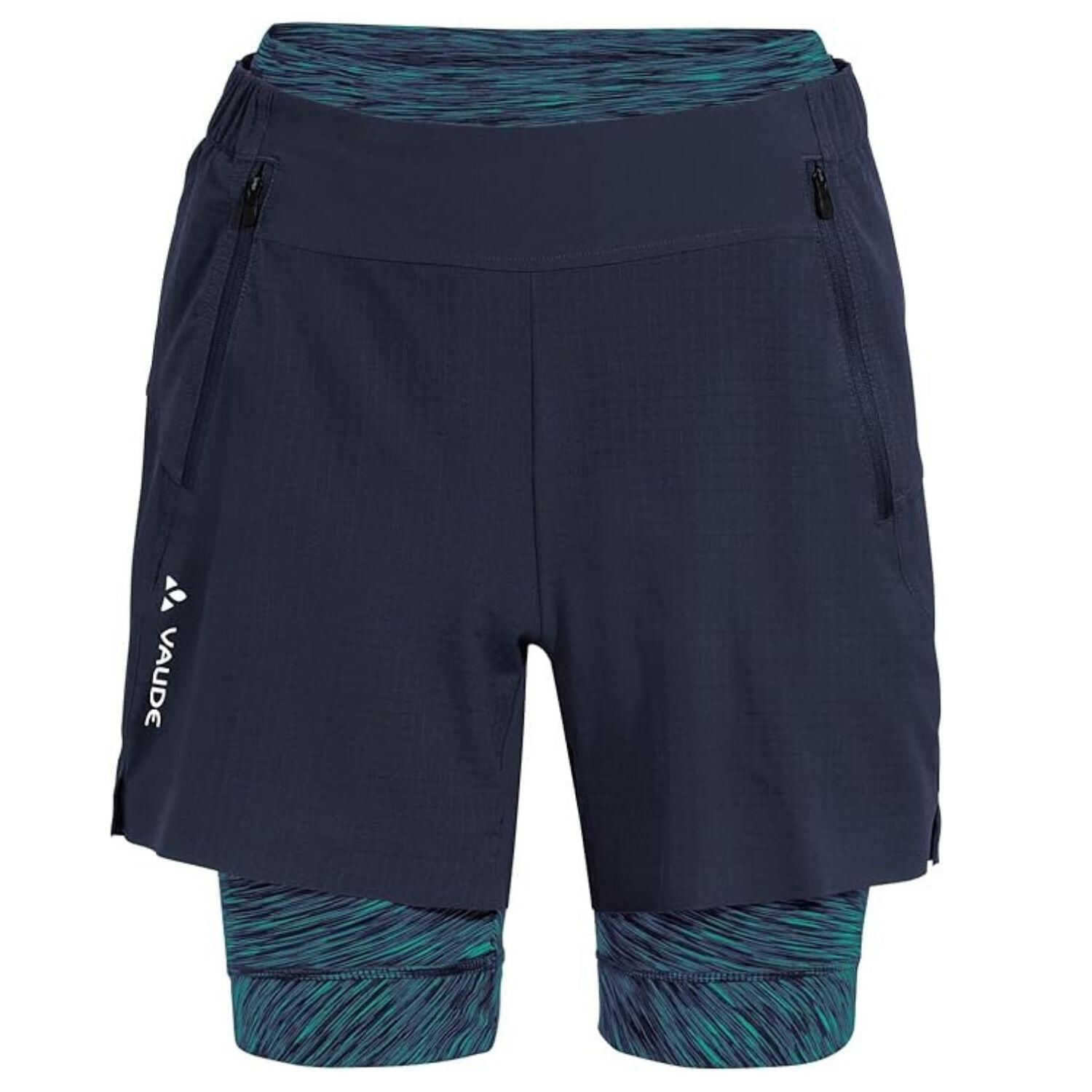 Spodenki kolarskie damskie Vaude Altissimi z wkładką