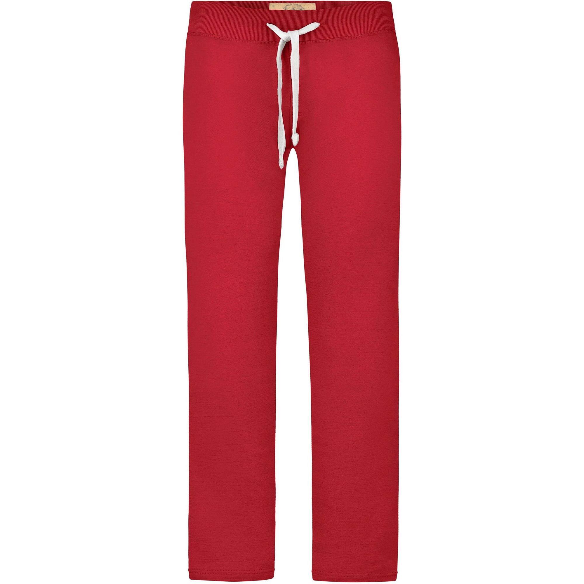 Damskie spodnie dresowe Vintage XS – 70% bawełna, czerwone