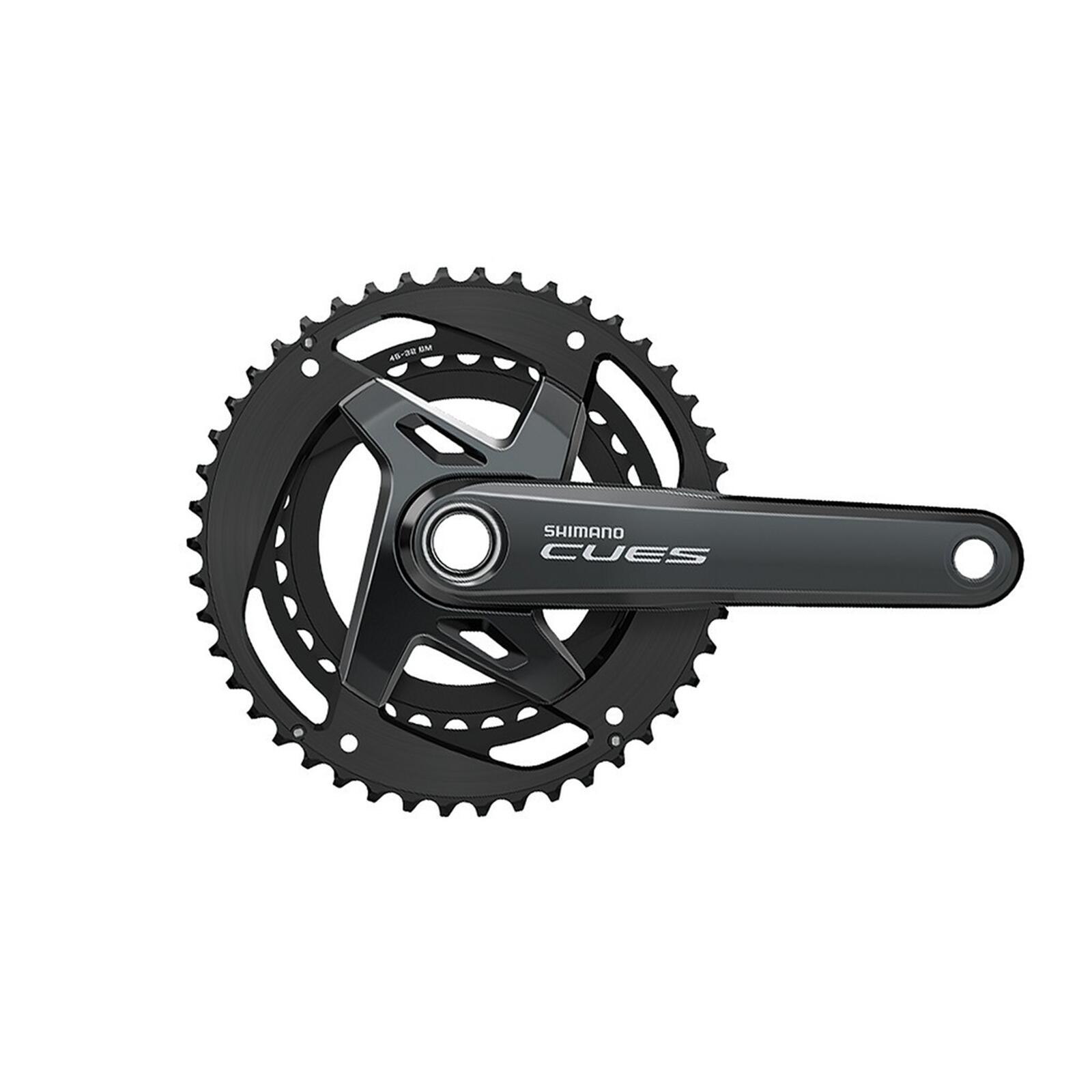Podwójny mechanizm korbowy Shimano Cues FC-U8000-2 11V