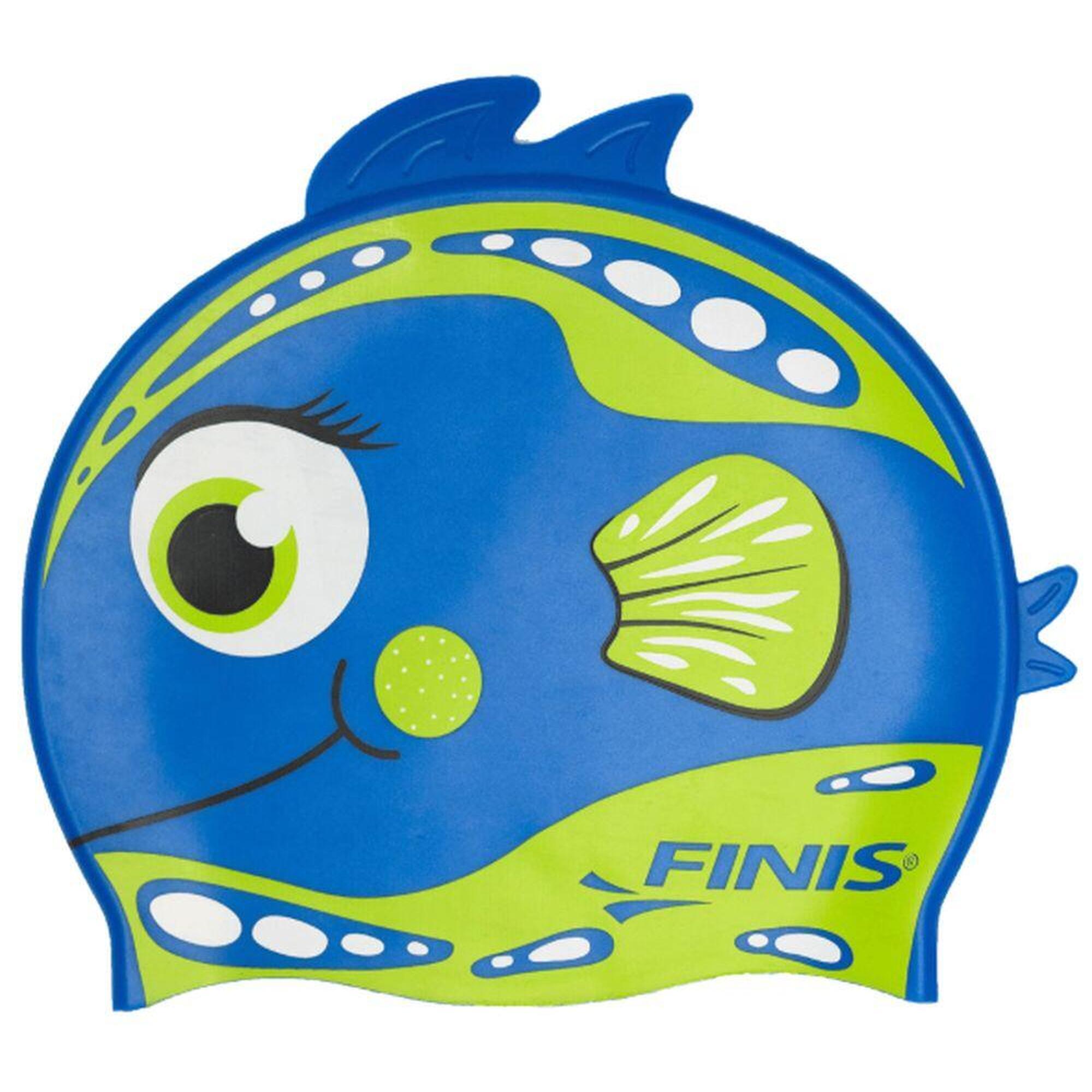 Czepek pływacki treningowy dla dzieci silikonowy basen Finis Animal Heads