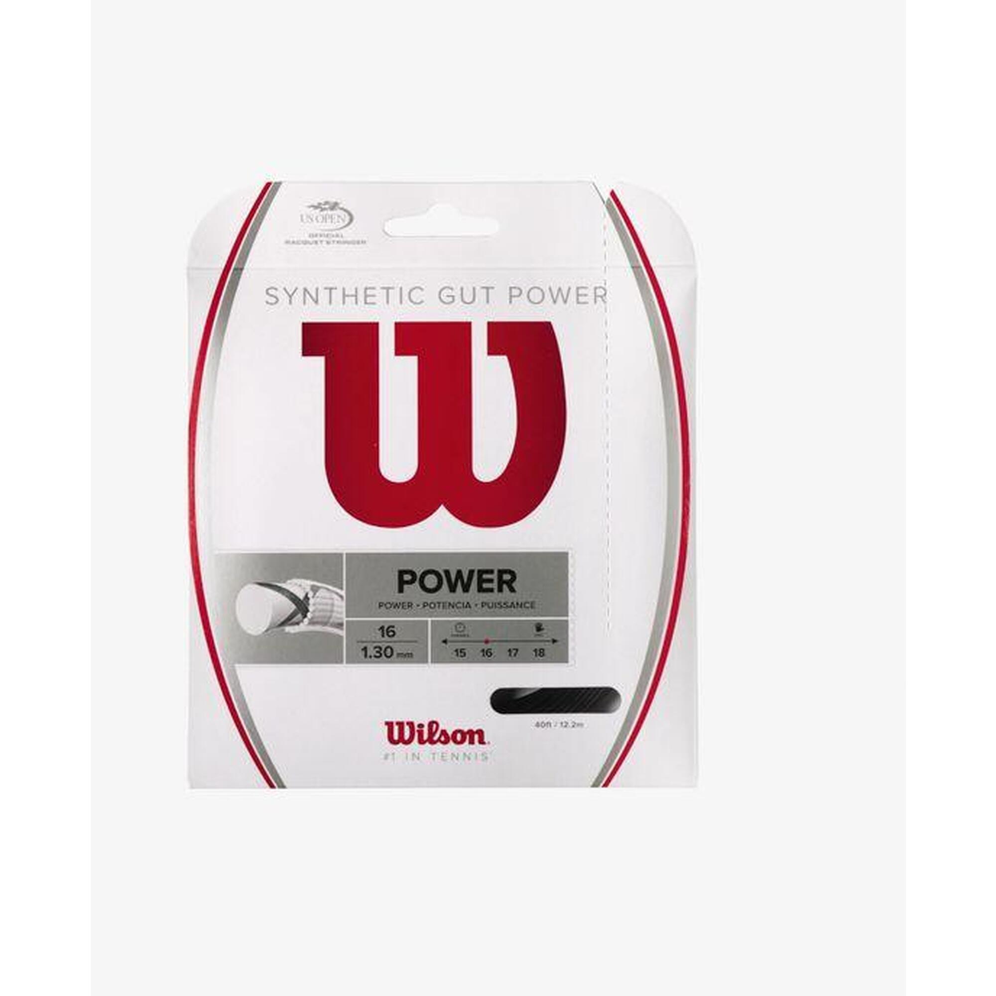 Naciąg Wilson Synthetic Gut Power set 12 m 1,30 mm
