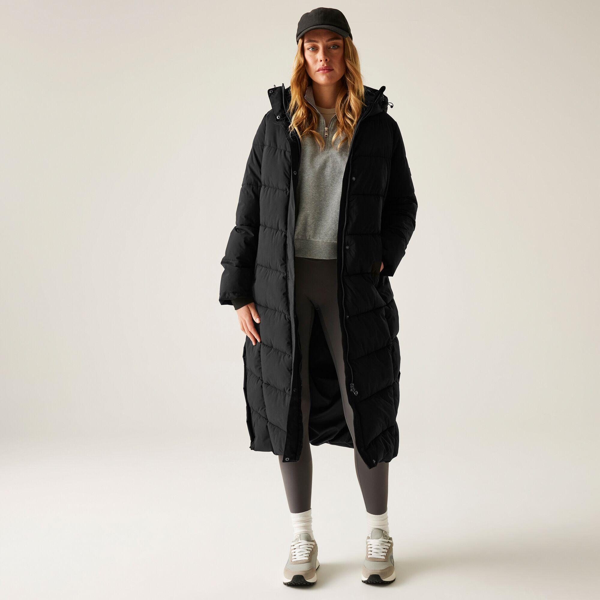 Płaszcz damski zimowy ocieplany Eloria