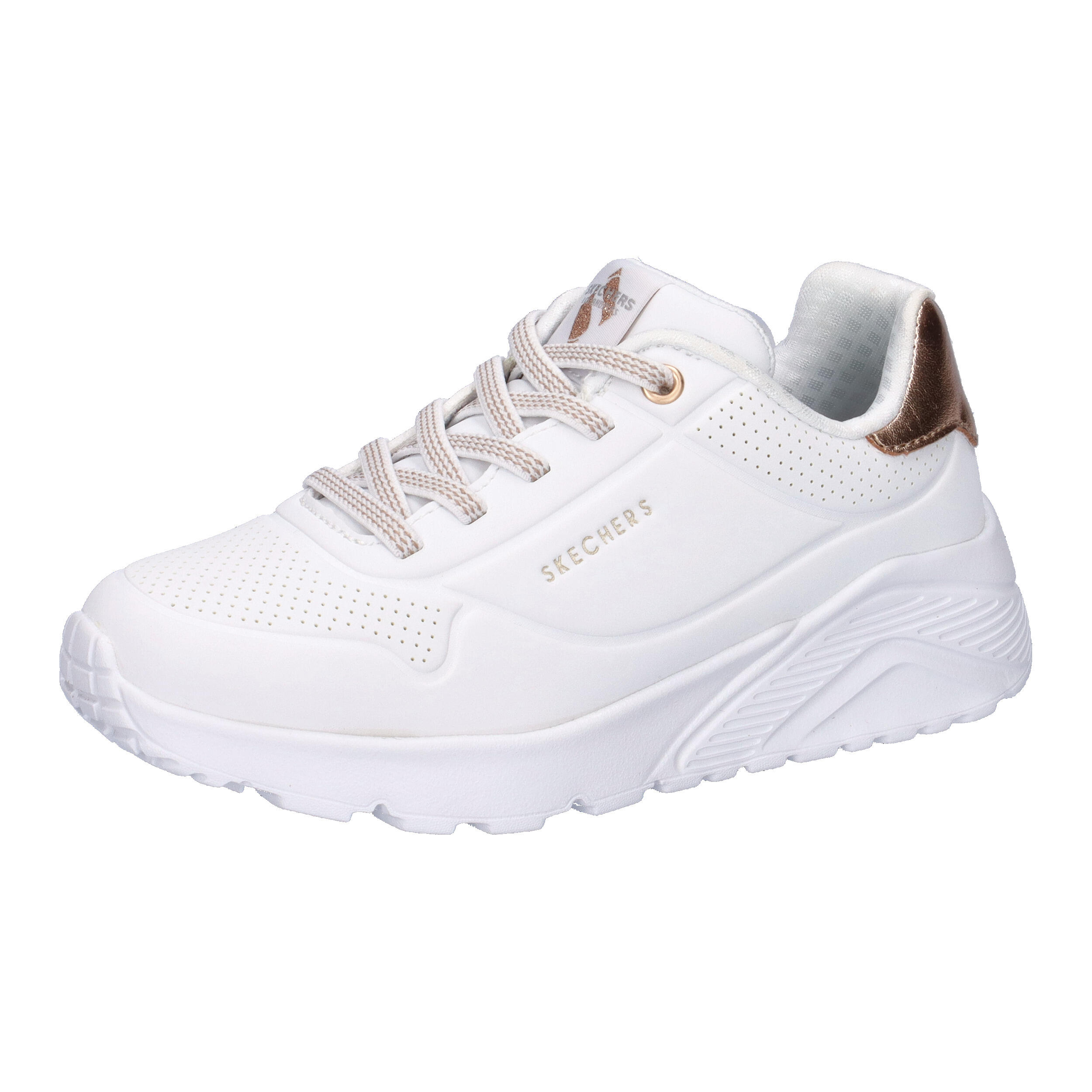 Buty Kobieta Skechers Uno Lite biały
