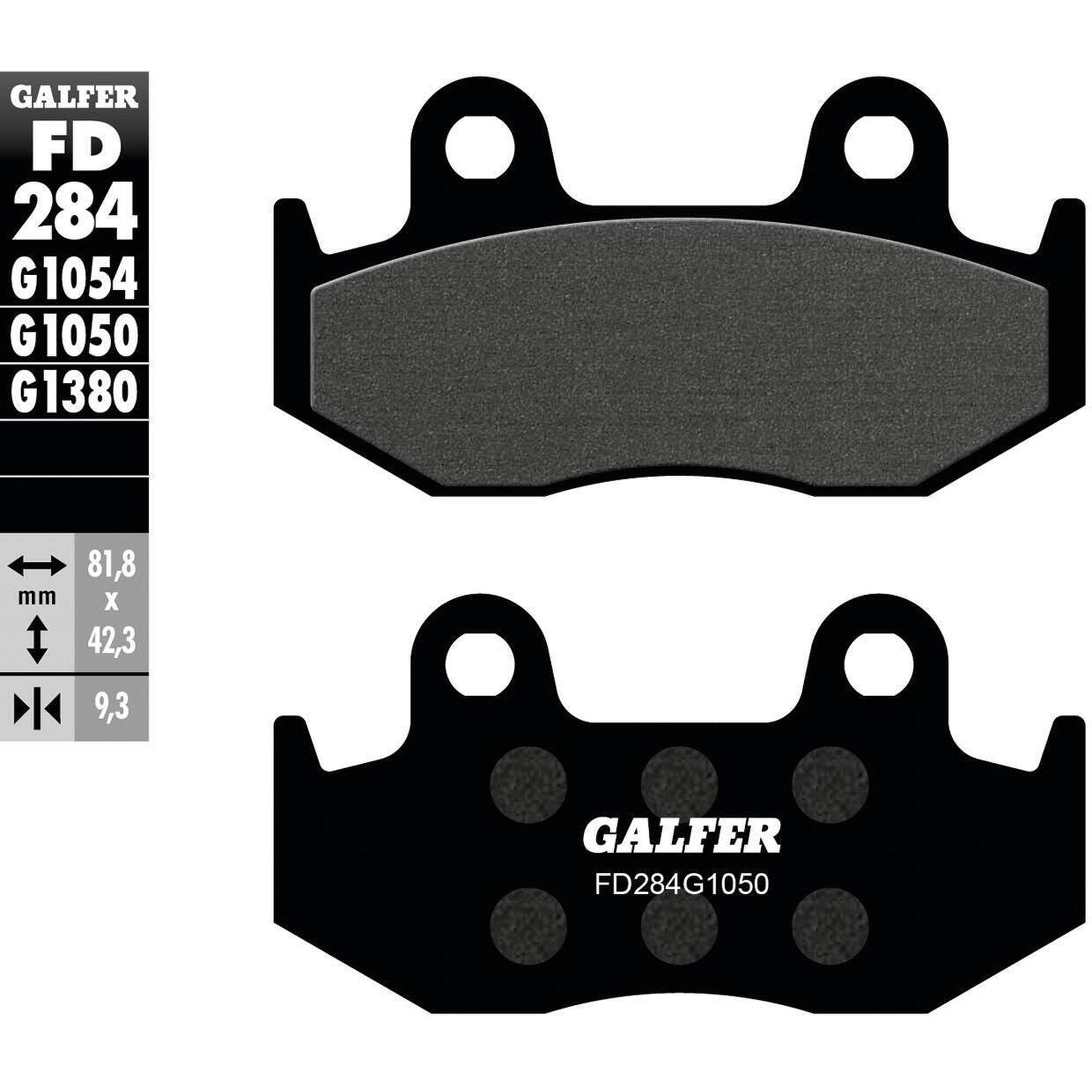 Organiczne klocki hamulcowe Galfer FD284 G1050 do skuterów