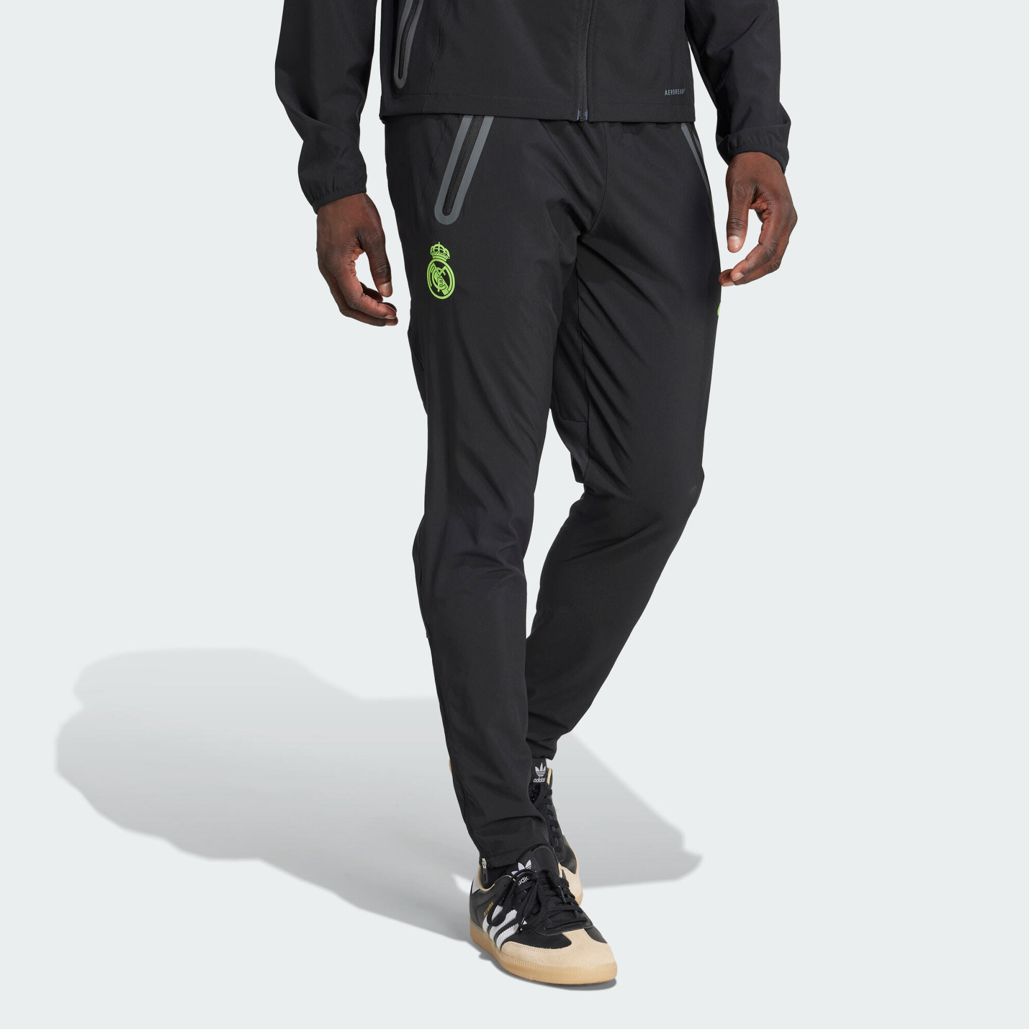 Spodnie Real Madrid Tiro 25 Pro Vis Tech Travel