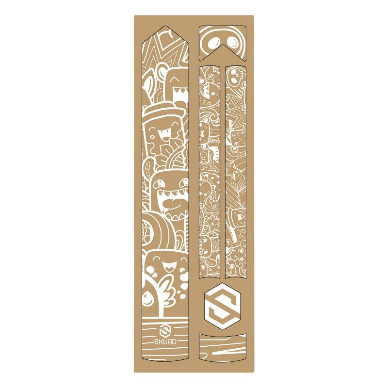 Naklejki ochronne na ramy Gist Skuad Comics