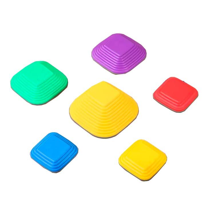 Ścieżka sensoryczna kamienie rzeczne Step 6 szt