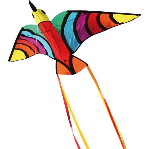 Latawiec dla dzieci HQ Tropical Bird 3D 106522 Rainbow 150 x 75 cm