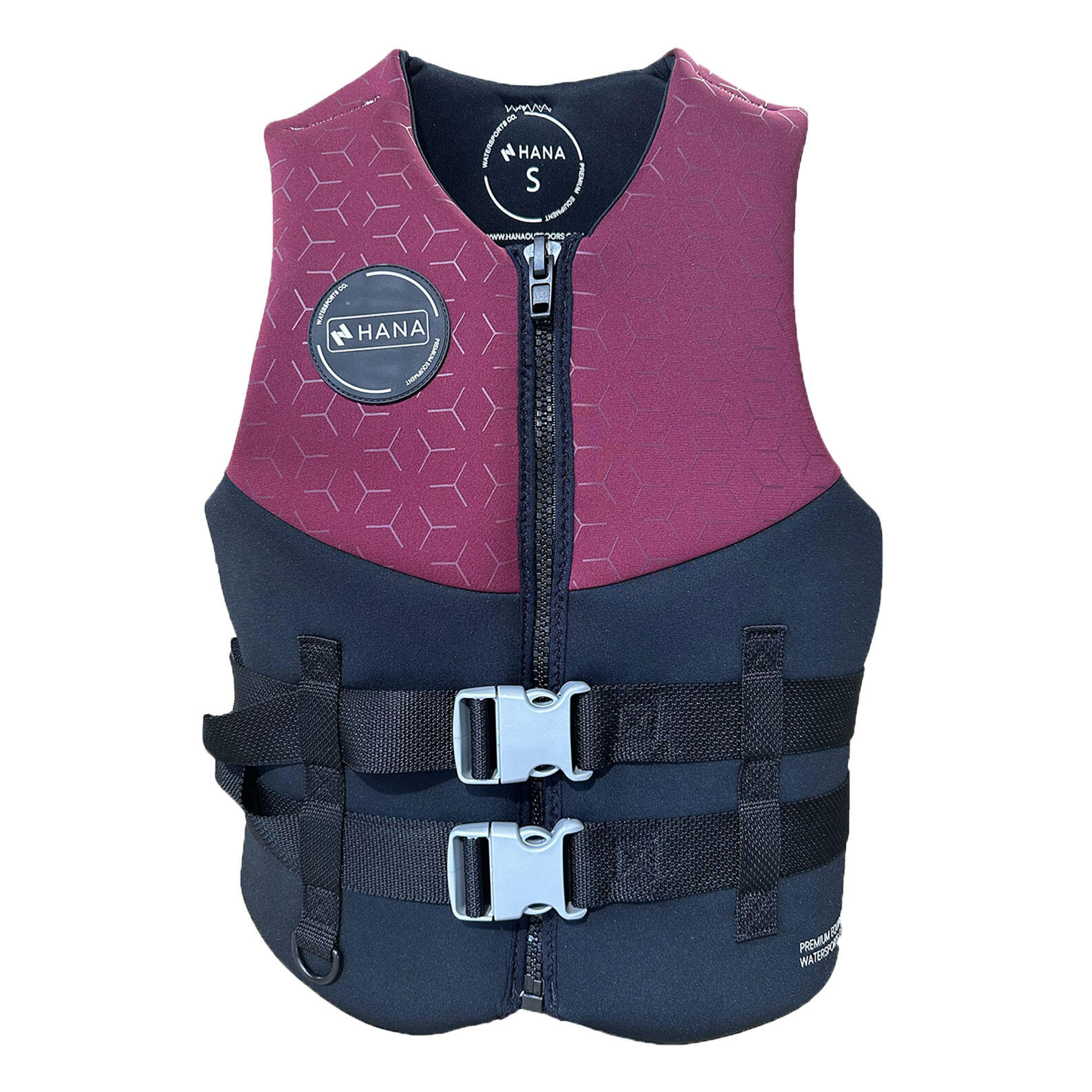 Kamizelka neoprenowa 50N bordowa