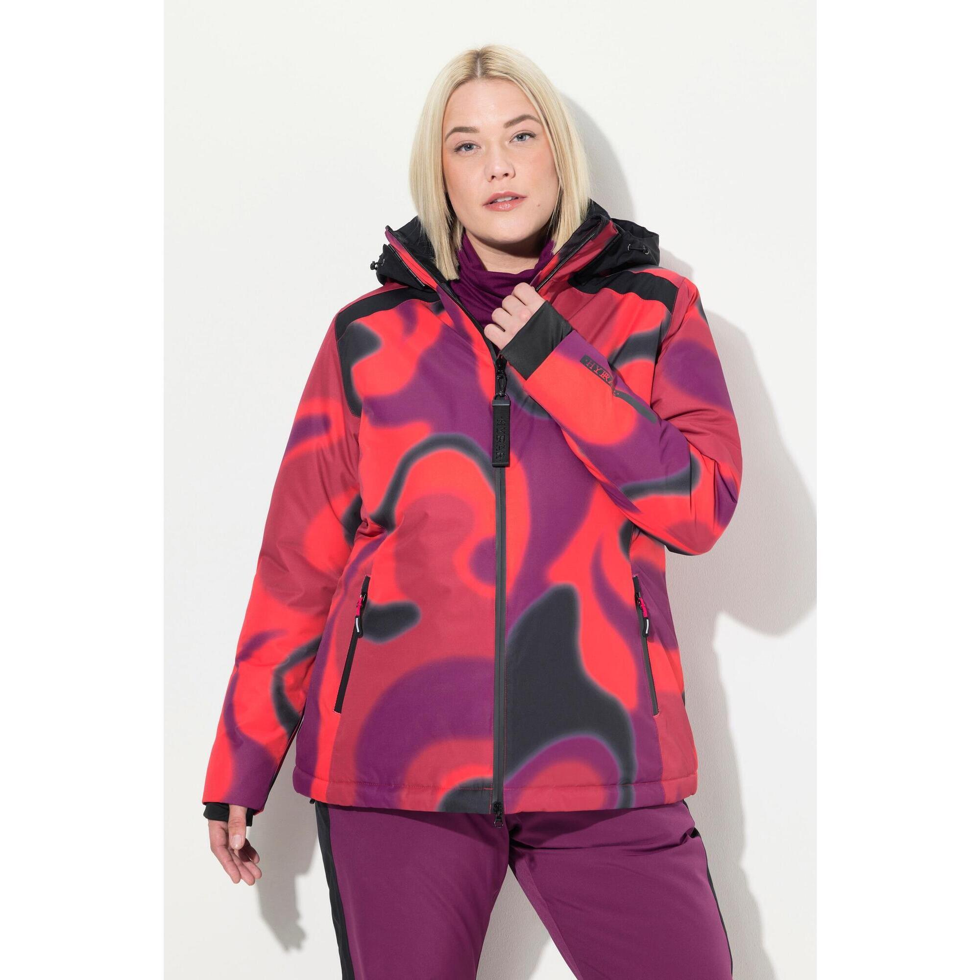 Damskie Kurtka sportowa HYPRAR wodoodporna osłona przeciwśnieżna kaptur